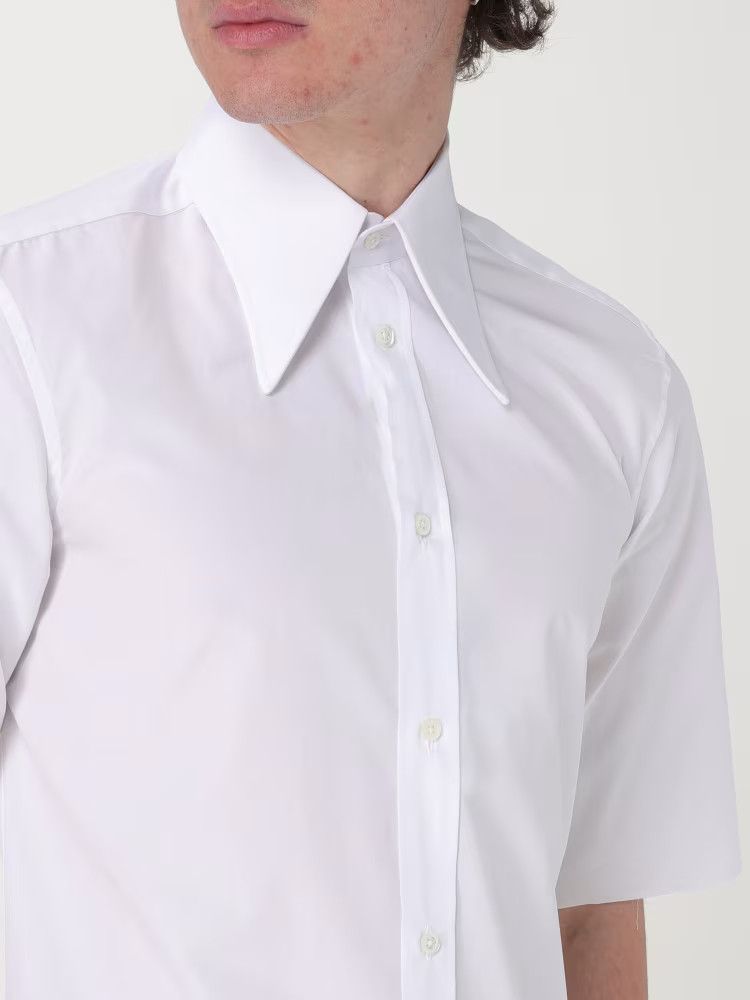 Maison Margiela o1s22i1n1024 Studded Shirt in White Size US M / EU 48-50 / 2 - 5 Thumbnail