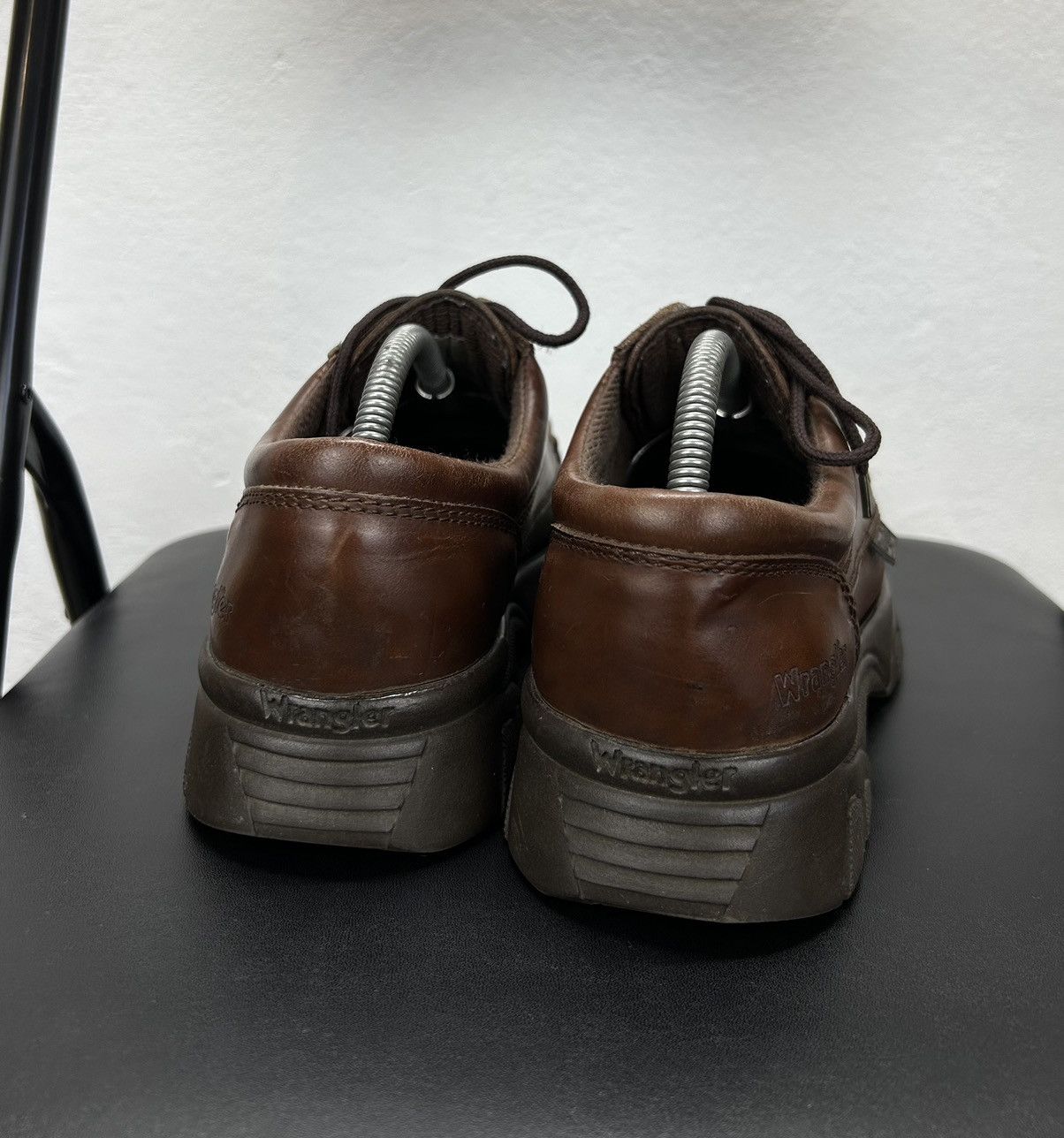 Leather × Vintage × Wrangler Wrangler Vintage Leather Men’s Shoes Brown Size 41 Size US 8 / EU 41 - 5 Thumbnail