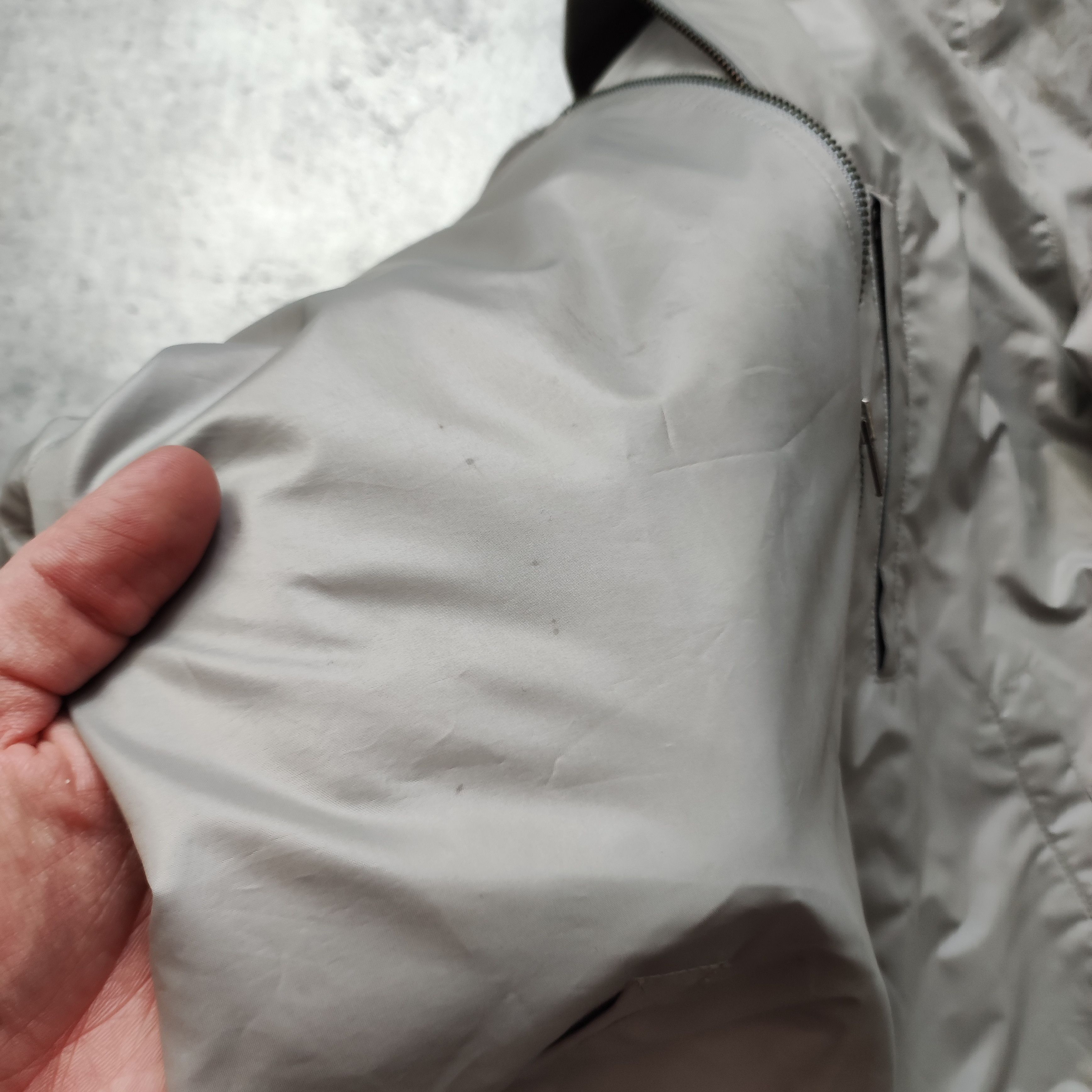 Japanese Brand × Nom De Guerre Nom De Guerre Archival Light Silver Bomber Harington Jacket Size US M / EU 48-50 / 2 - 6 Thumbnail