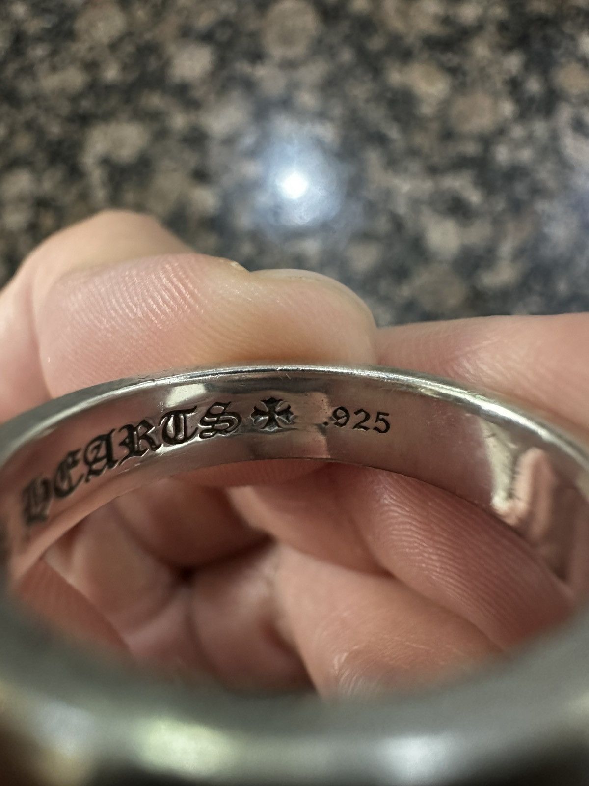 Chrome Hearts CH Cross Eternity band ring Size ONE SIZE - 5 Thumbnail