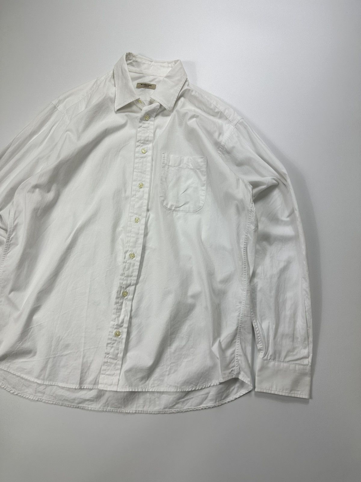 Burberry Burberry London Dress Shirt Made In USA Size US L / EU 52-54 / 3 - 4 Thumbnail