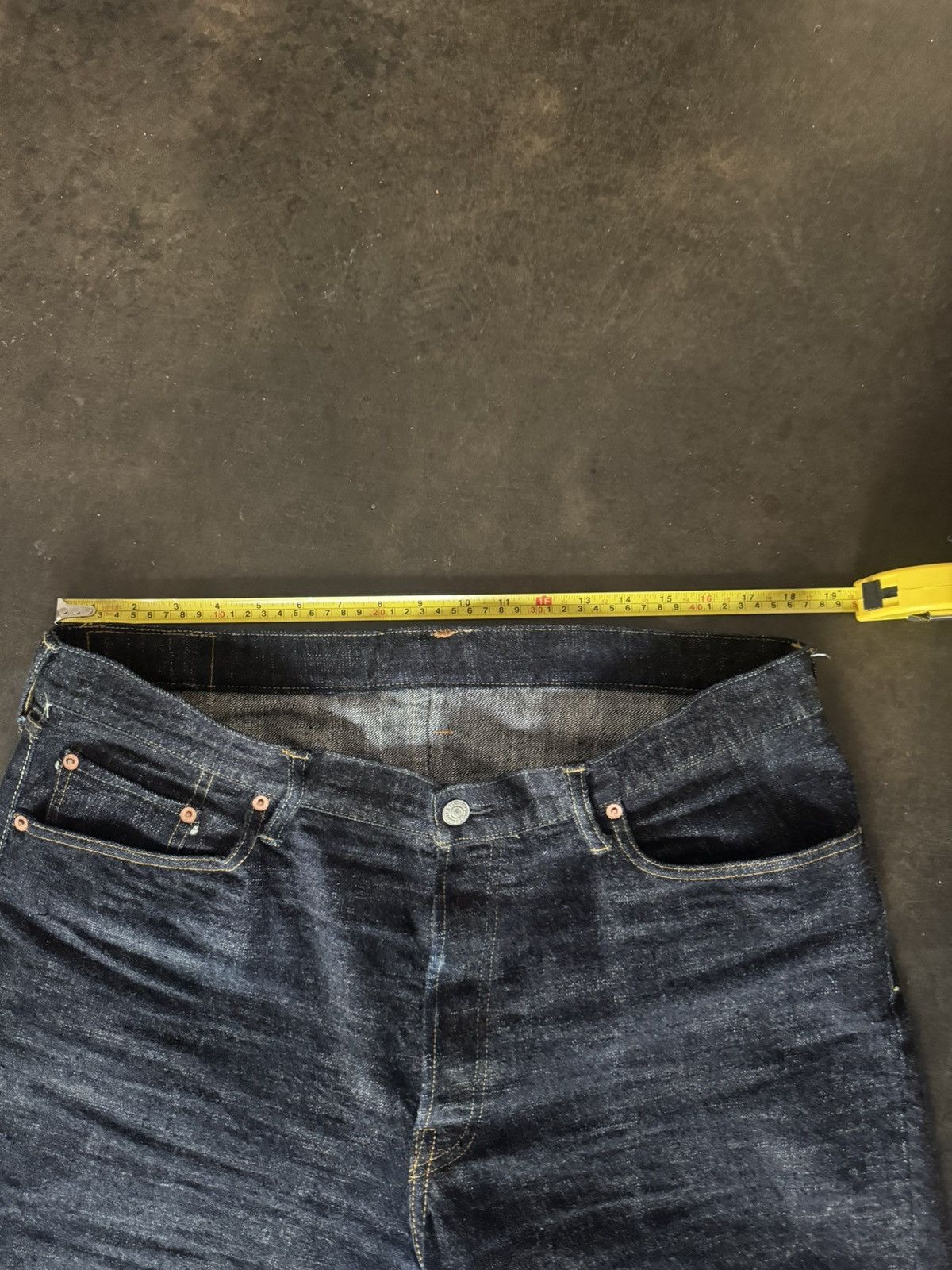 Studio D'Artisan Studio D’Artisan SD-1001 GL3 Straight Fit Selvedge Size US 40 / EU 56 - 5 Thumbnail