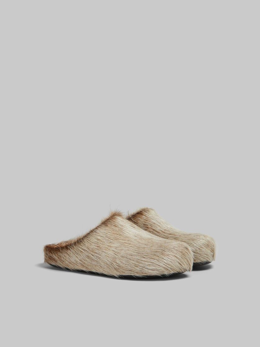Marni o1w1db10426 Long-Haired Calfskin in Beige Size US 11 / EU 44 - 2 Thumbnail