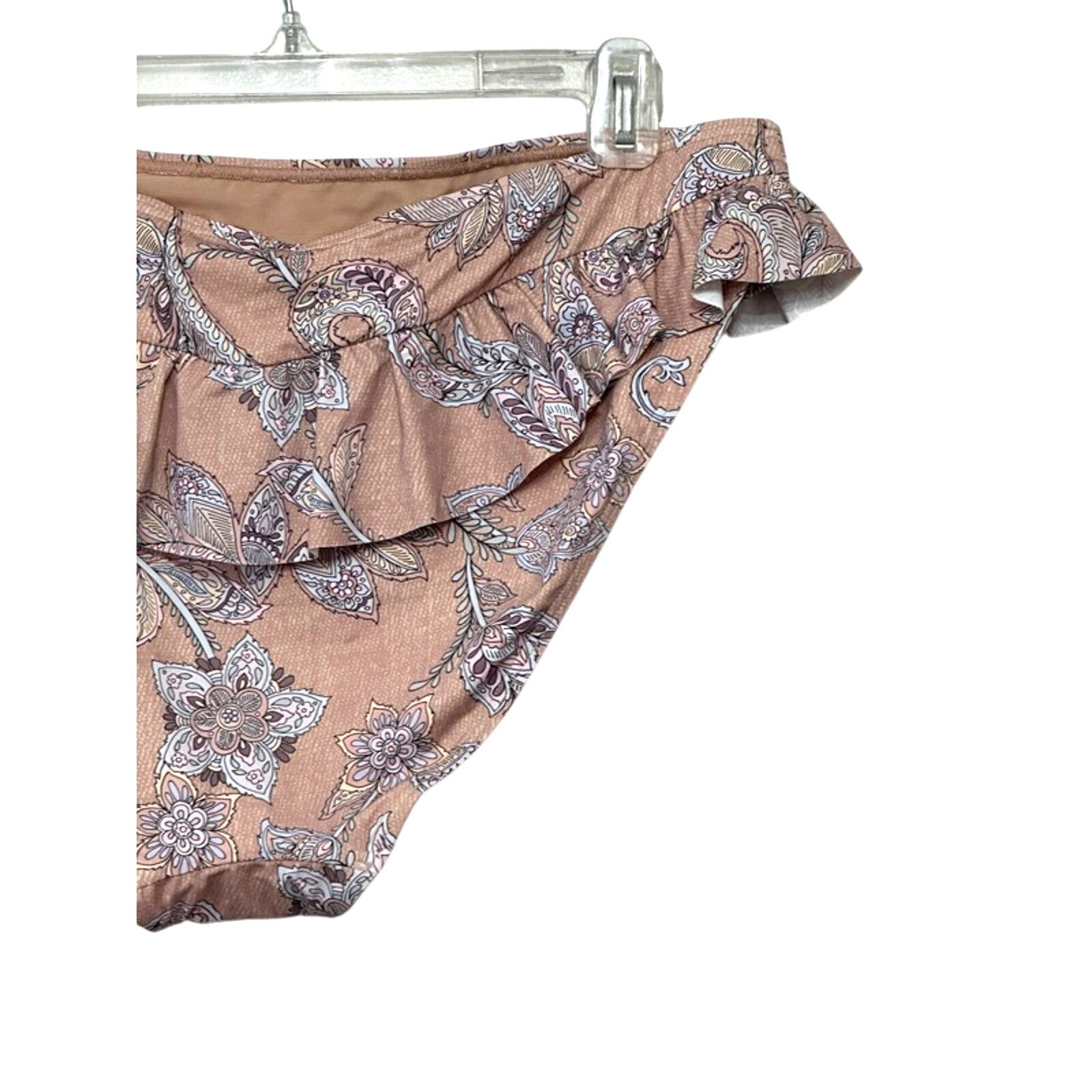 Other Artesands Vermeer Bikini Bottom Floral High-Waisted 14 NWT Size ONE SIZE - 7 Thumbnail