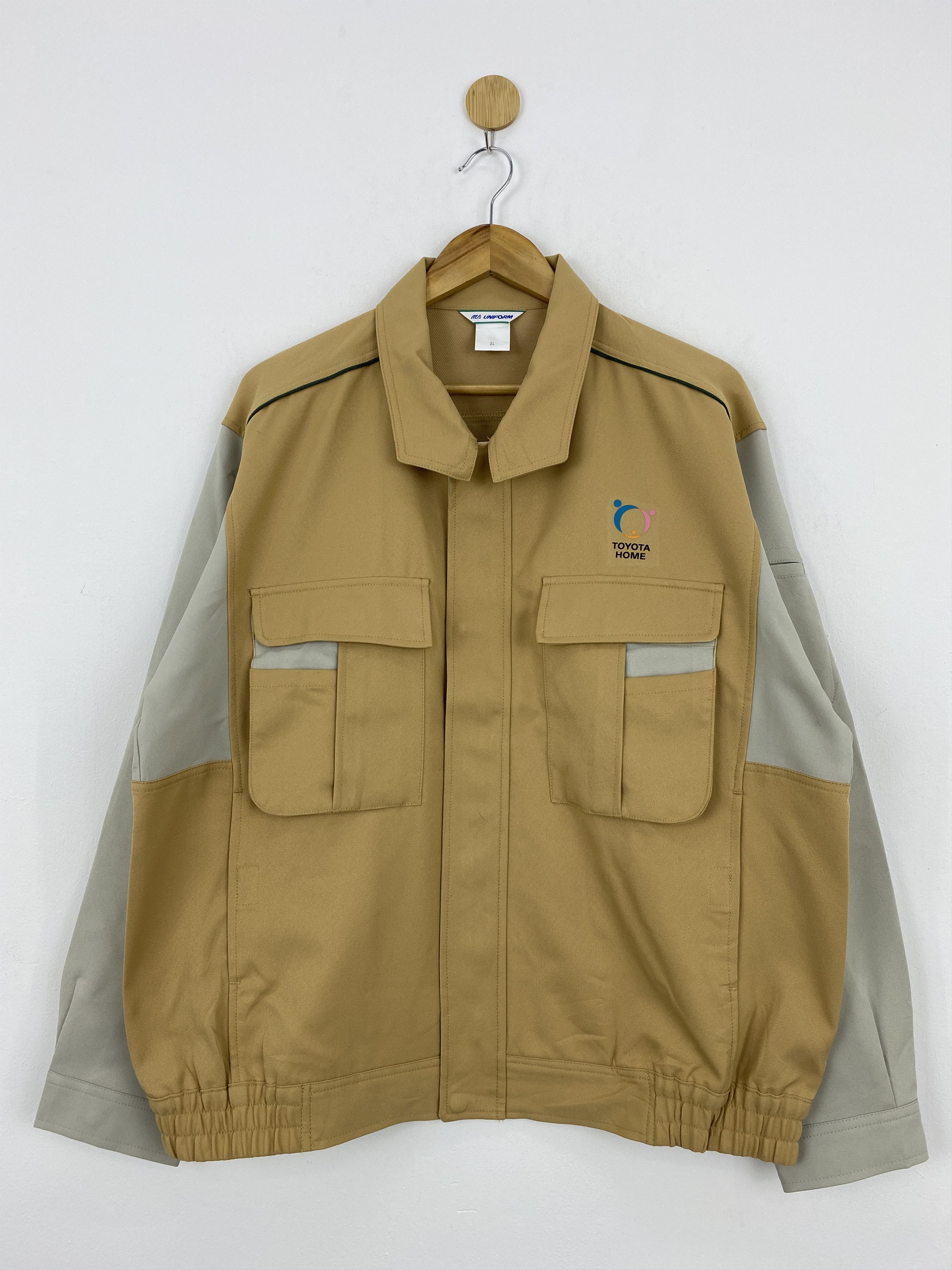 Japanese Brand Vintage Japanese Toyota Home Workers Jacket J1773 Size US XXL / EU 58 / 5 - 1 Thumbnail
