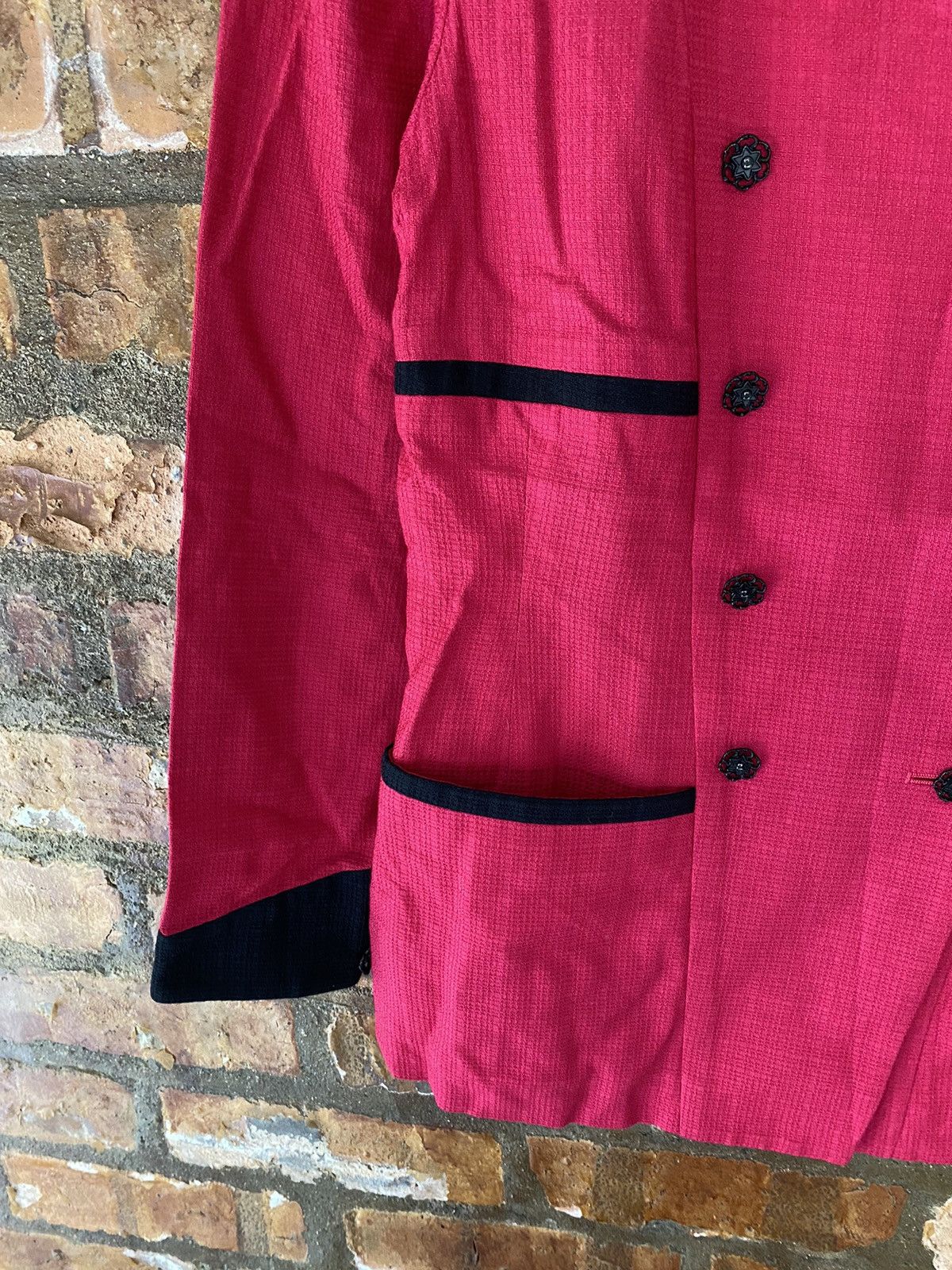Karl Lagerfeld 1990s KARL LAGERFELD asymmetrical double breasted Size S / US 4 / IT 40 - 6 Thumbnail