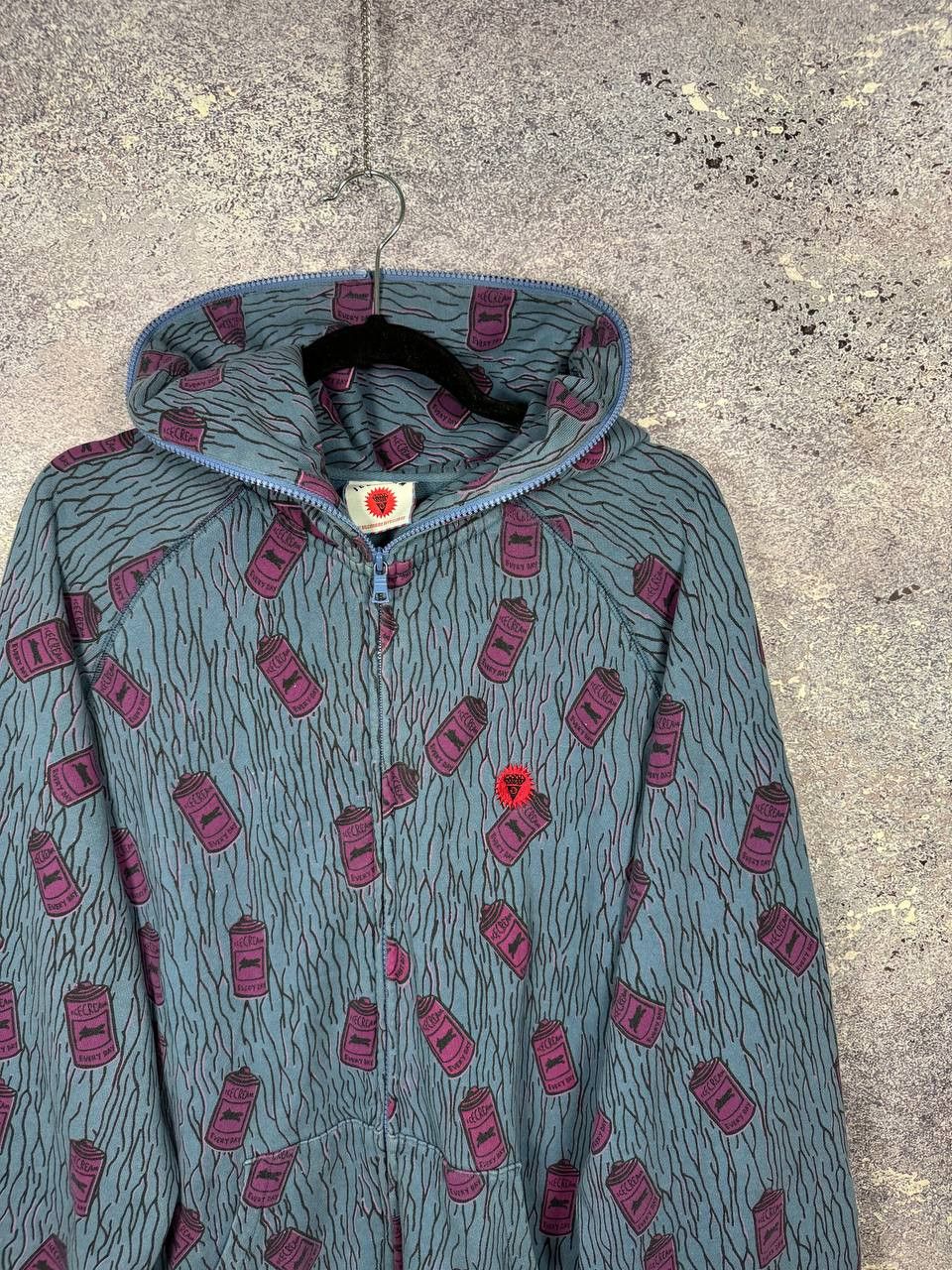 Icecream RARE BBC Icecream Spray Camo Full Zip Hoodie 2XL Size Size US XXL / EU 58 / 5 - 2 Thumbnail
