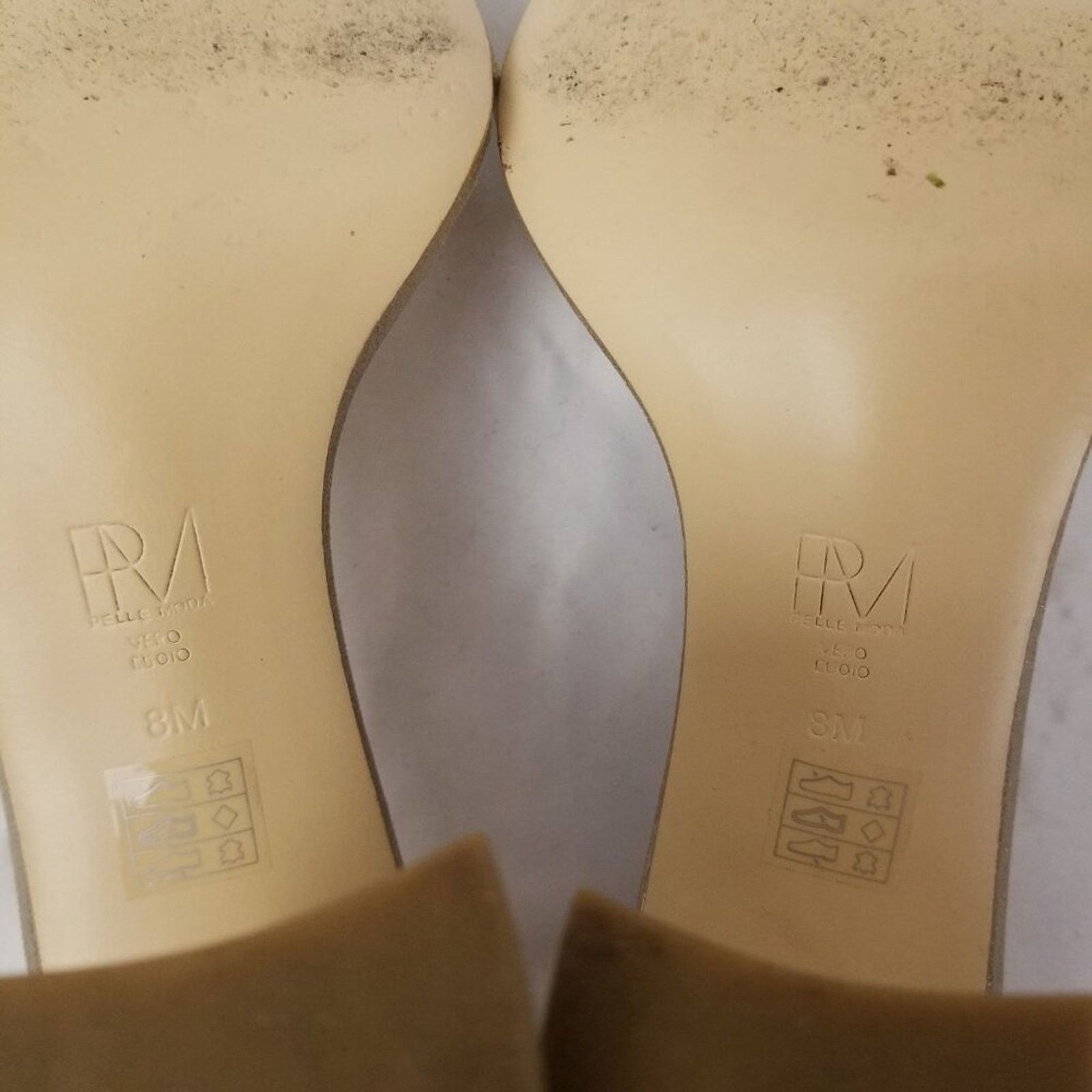 Pelle Moda Pelle Moda High Heel Sandals Gold Sz 8 Size US 8 / IT 38 - 7 Thumbnail