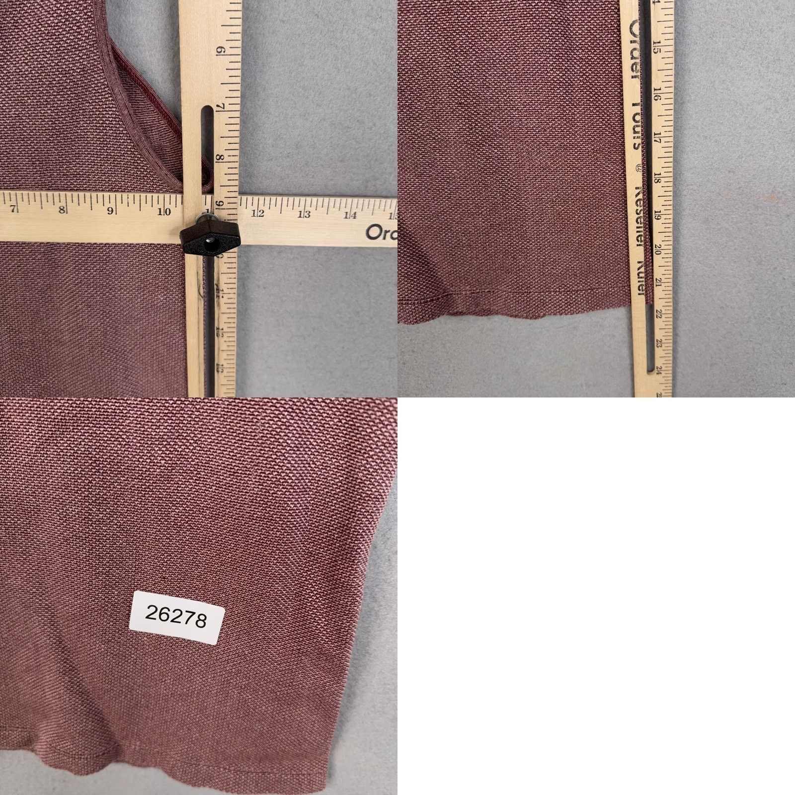 Free People Free People Tank Top Womens M-L Red Turtleneck Sleeveless Knit Basic NWT Size M / US 6-8 / IT 42-44 - 8 Thumbnail