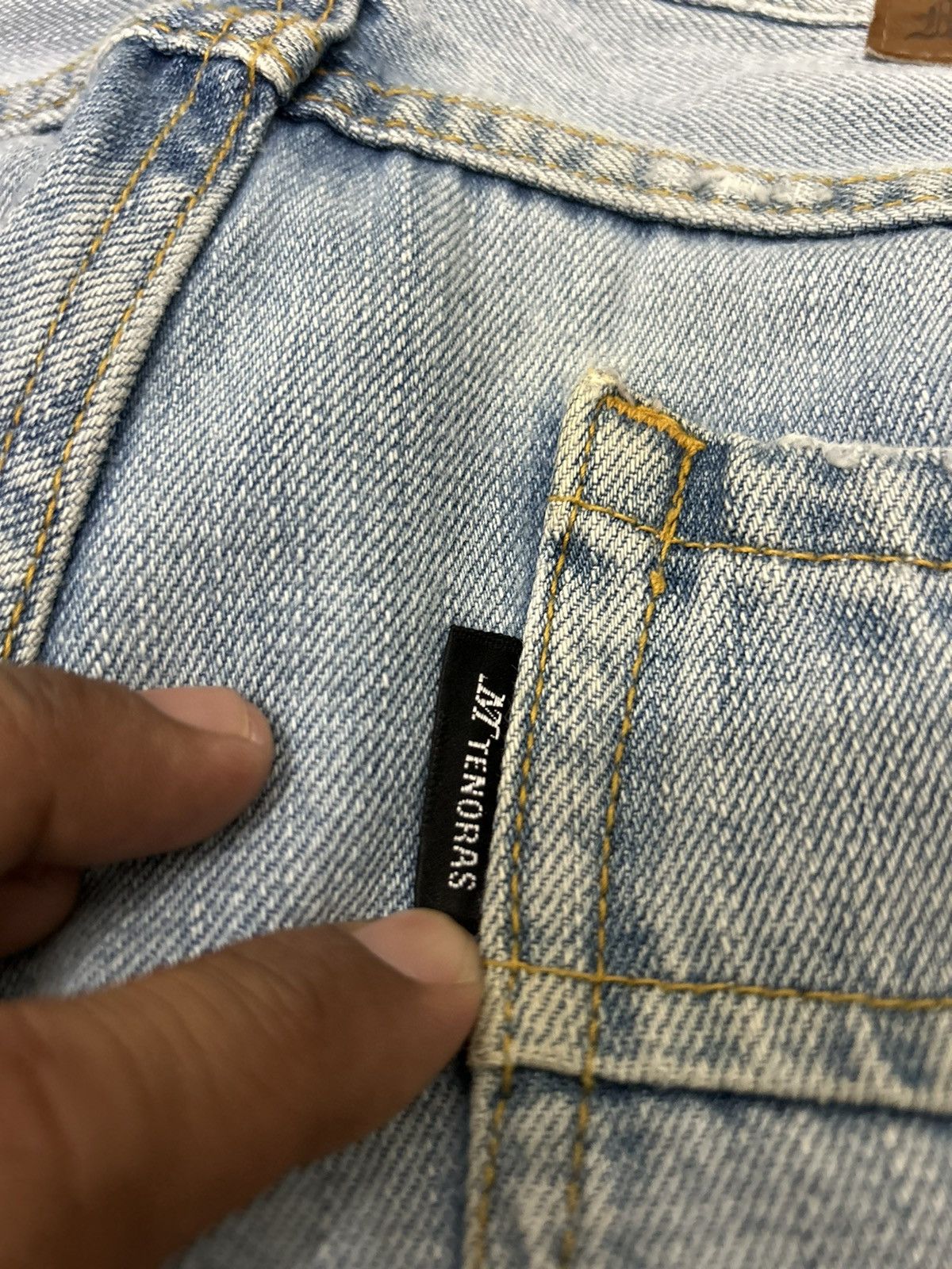 Hysteric Glamour × Japanese Brand Tokyo Aoyama Japan Distressed Jeans Size US 31 - 12 Thumbnail