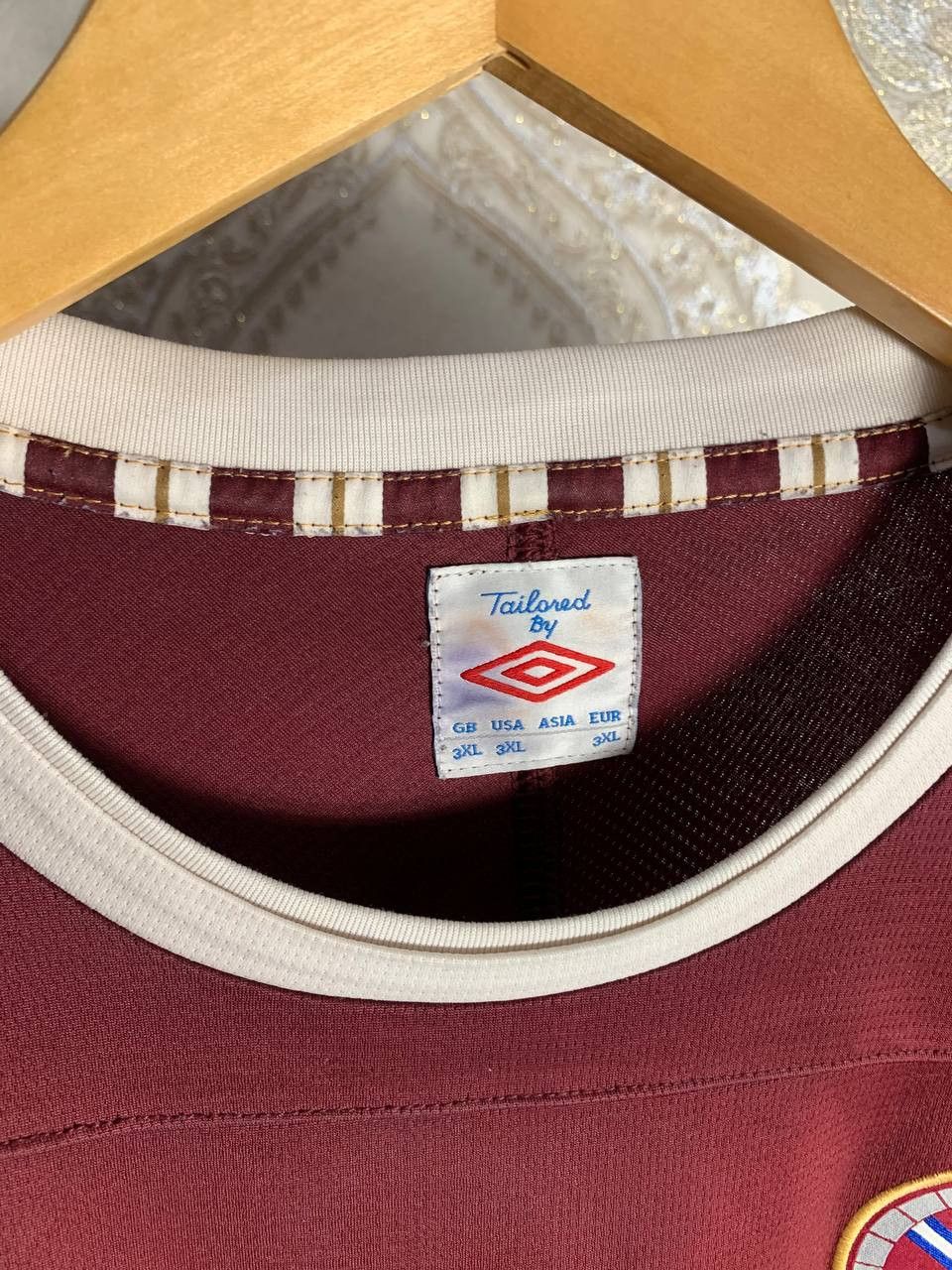 Umbro Vintage Umbro Hearts Of Midlothian England Soccer Jersey 90s Size US XXL / EU 58 / 5 - 4 Thumbnail