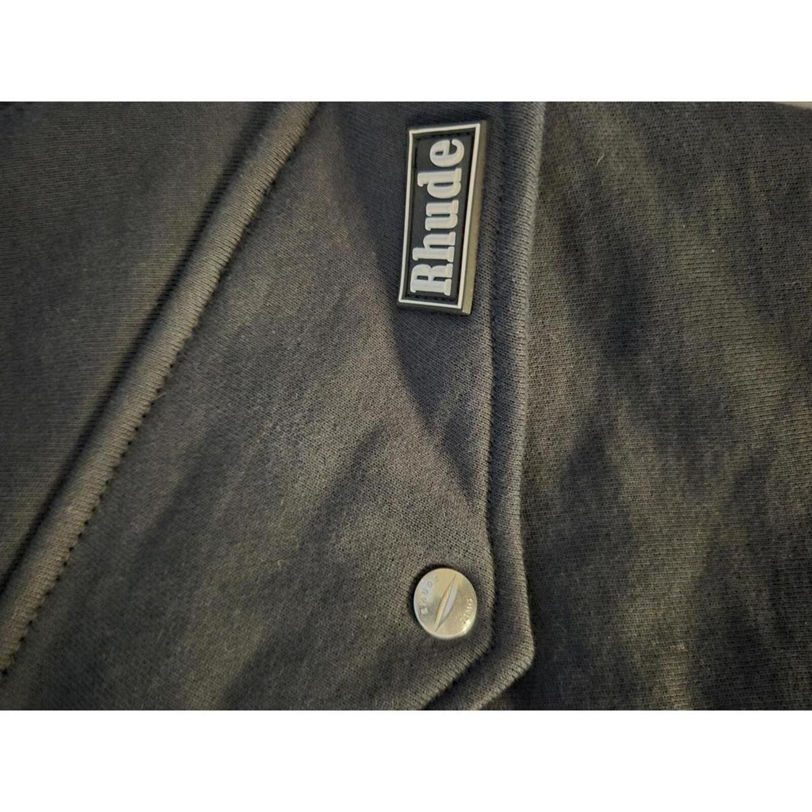 Rhude Rhude Black Cargo Sweatpants Size Medium BNWT Size US 32 / EU 48 - 6 Thumbnail