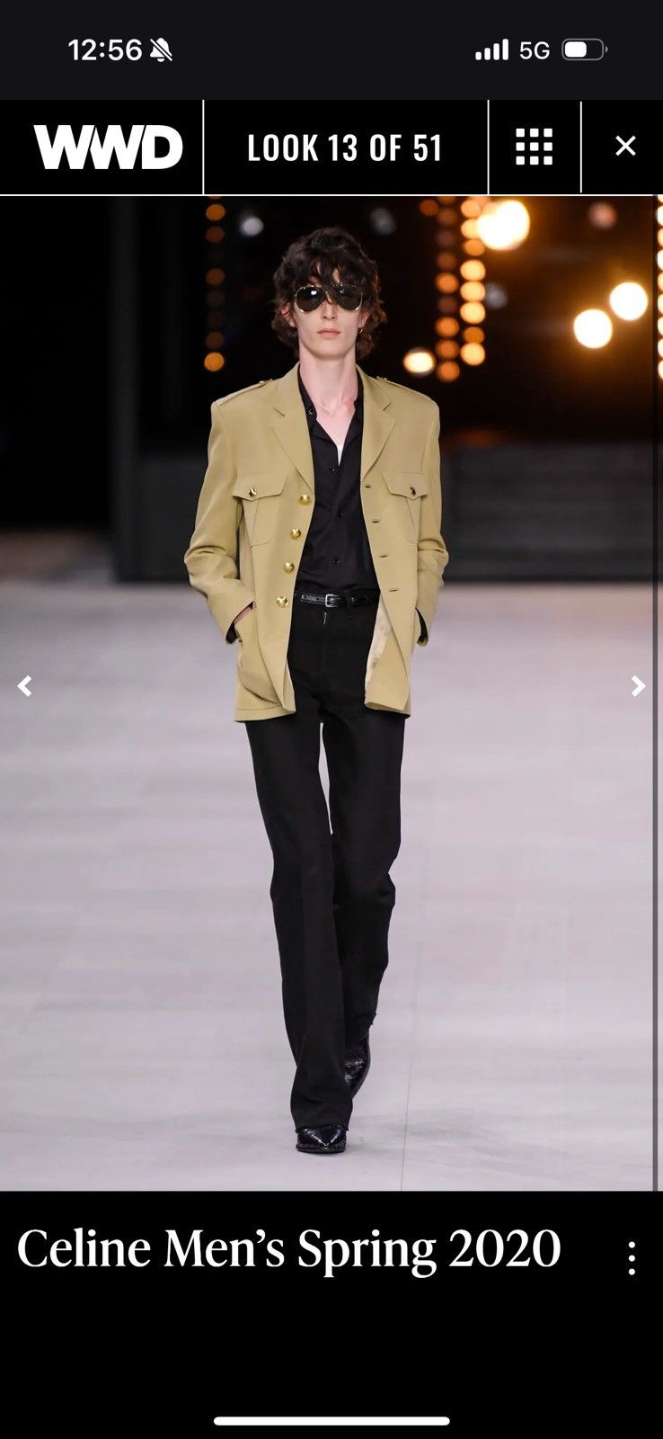 Celine Celine by Hedi Slimane Drugstore Black Slim Button Up Shirt Size US M / EU 48-50 / 2 - 6 Thumbnail