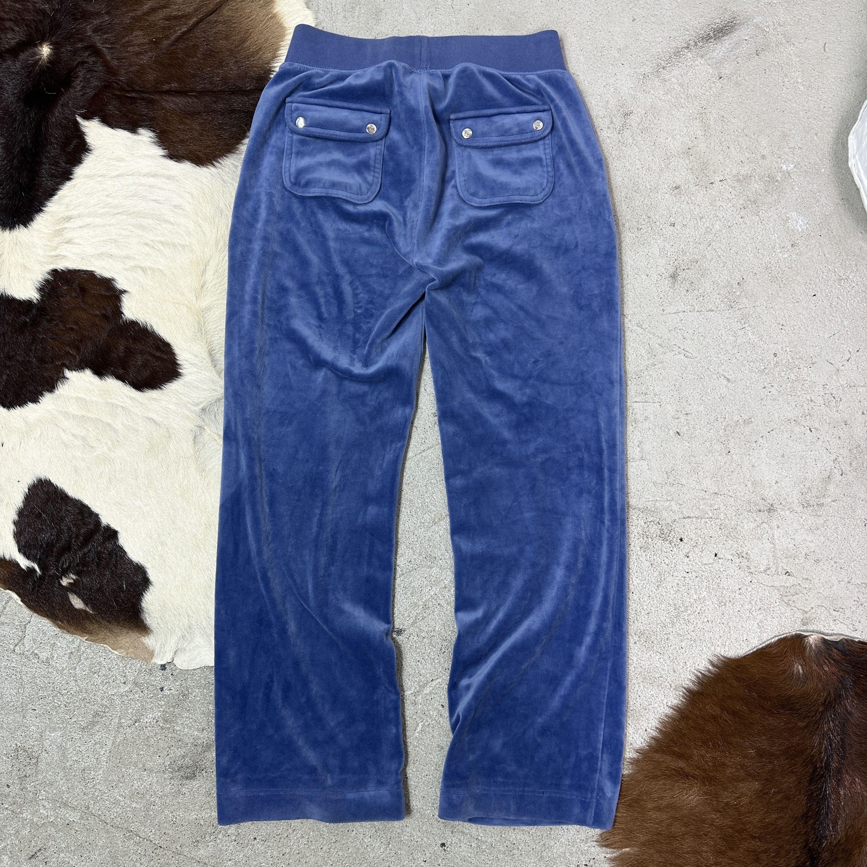 Juicy Couture Vintage Velvet Streetwear Juicy Couture Sweatpants Y2K Size 24" / US 00 / IT 34 - 5 Thumbnail