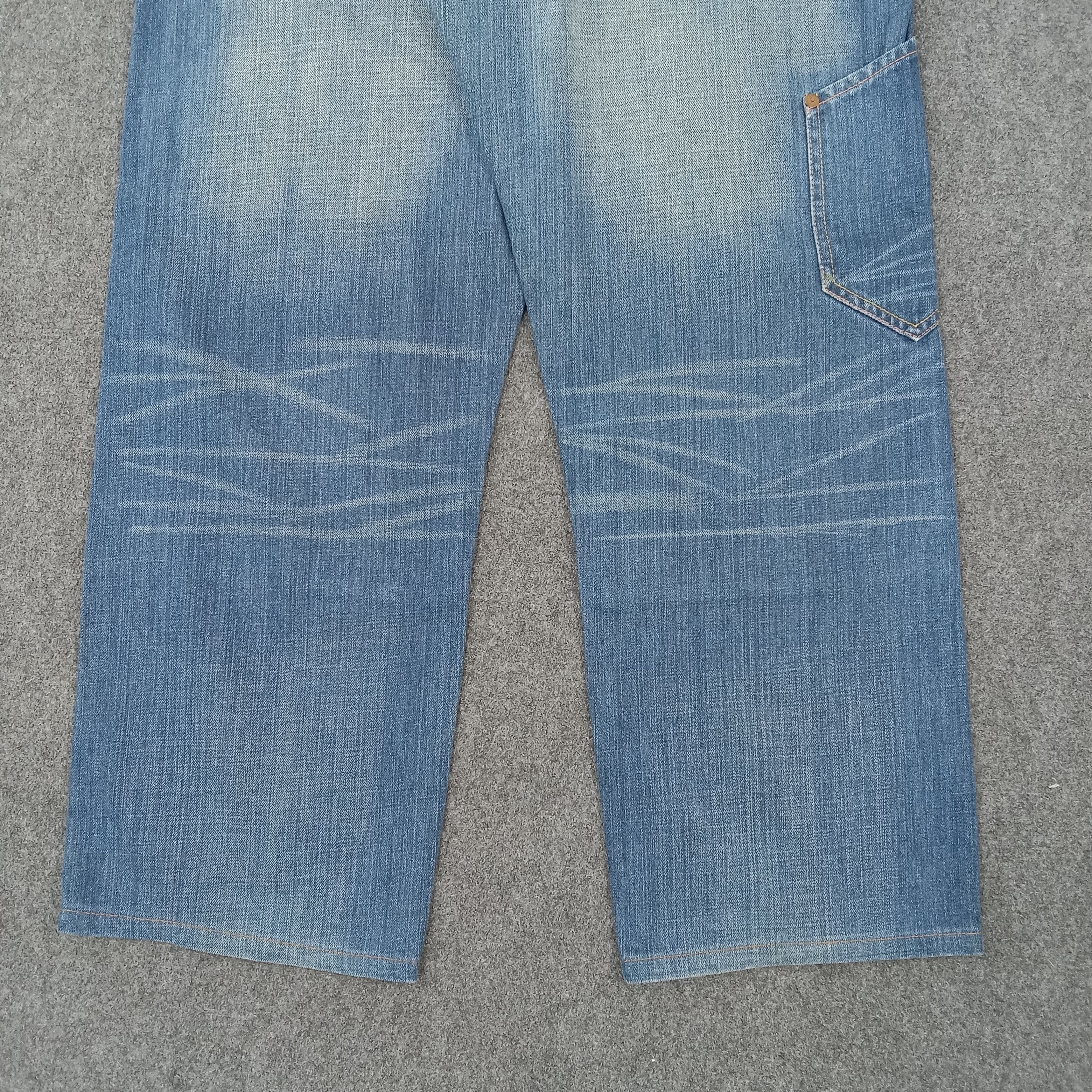 Evisu × Japanese Brand × Vintage Evisu Japanese Brand Daicock Custom Art Denim Jeans Size US 31 - 7 Thumbnail
