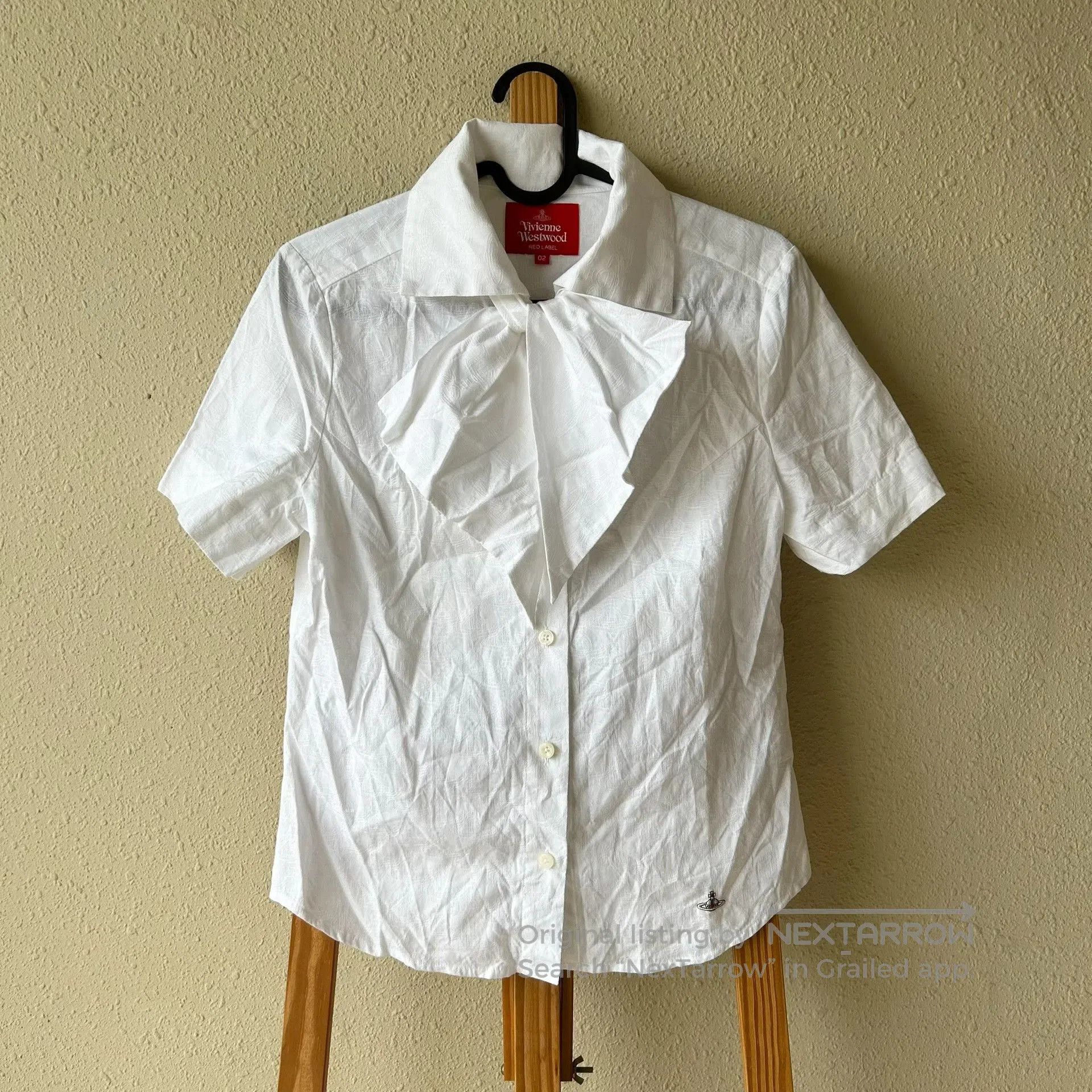Vivienne Westwood Vivienne Westwood Saturn Bow Tie Vintage Shirt. Size M / US 6-8 / IT 42-44 - 2 Thumbnail