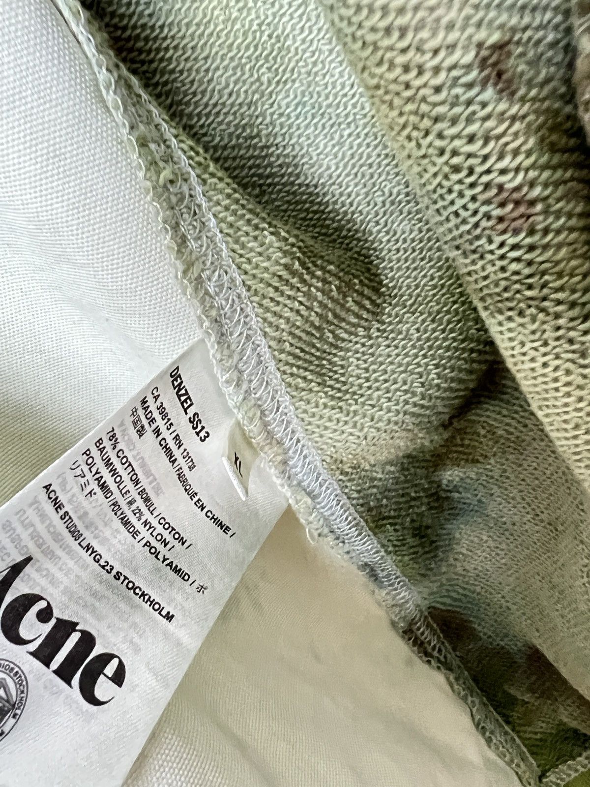 Acne Studios acne studios y2k tie dye sweatshirt crewneck 1/1 vintage Size US XL / EU 56 / 4 - 12 Thumbnail