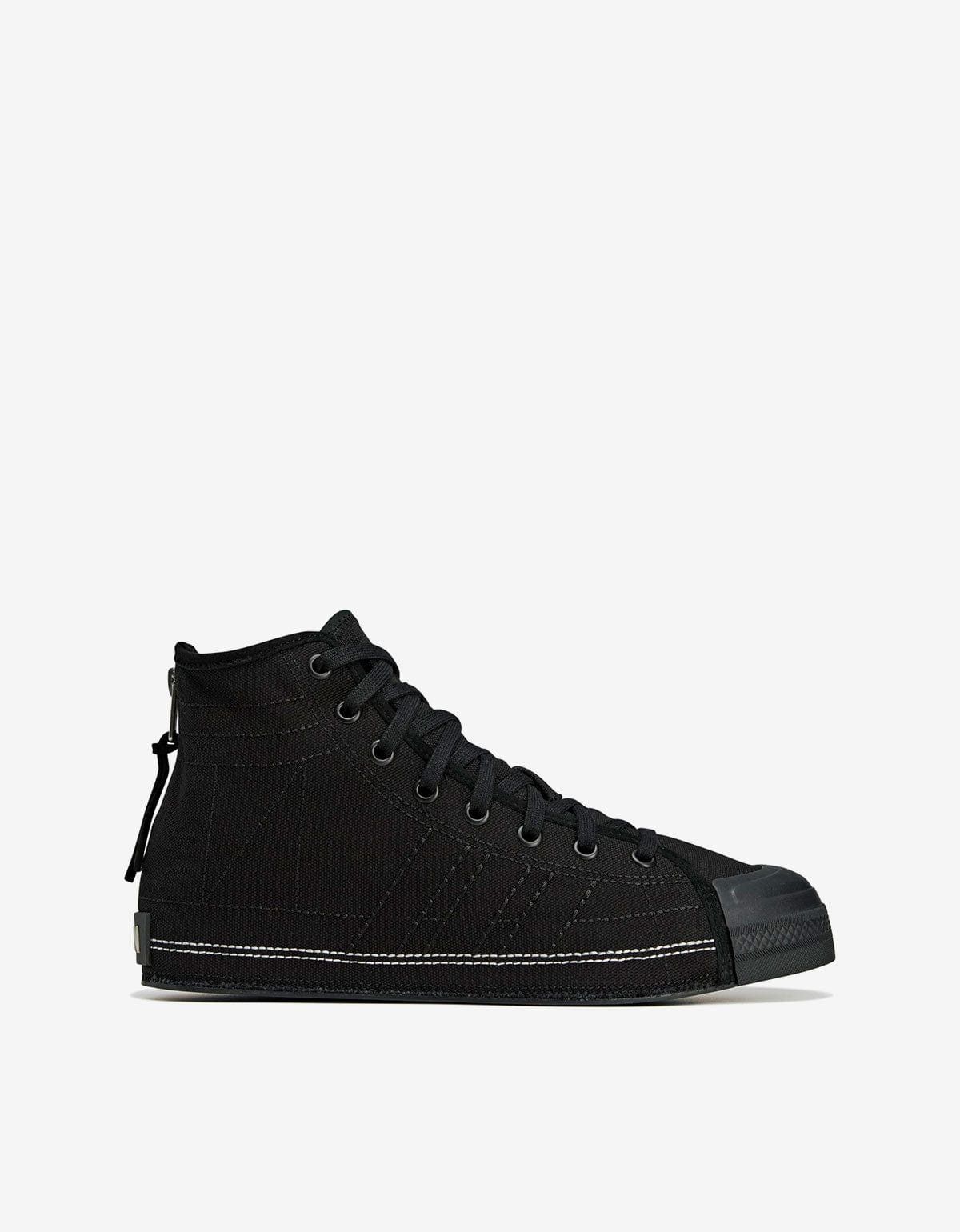 Y-3 Y-3 Neighborhood Nizza Hi Black Trainers Size US 7 / EU 40 - 2 Thumbnail