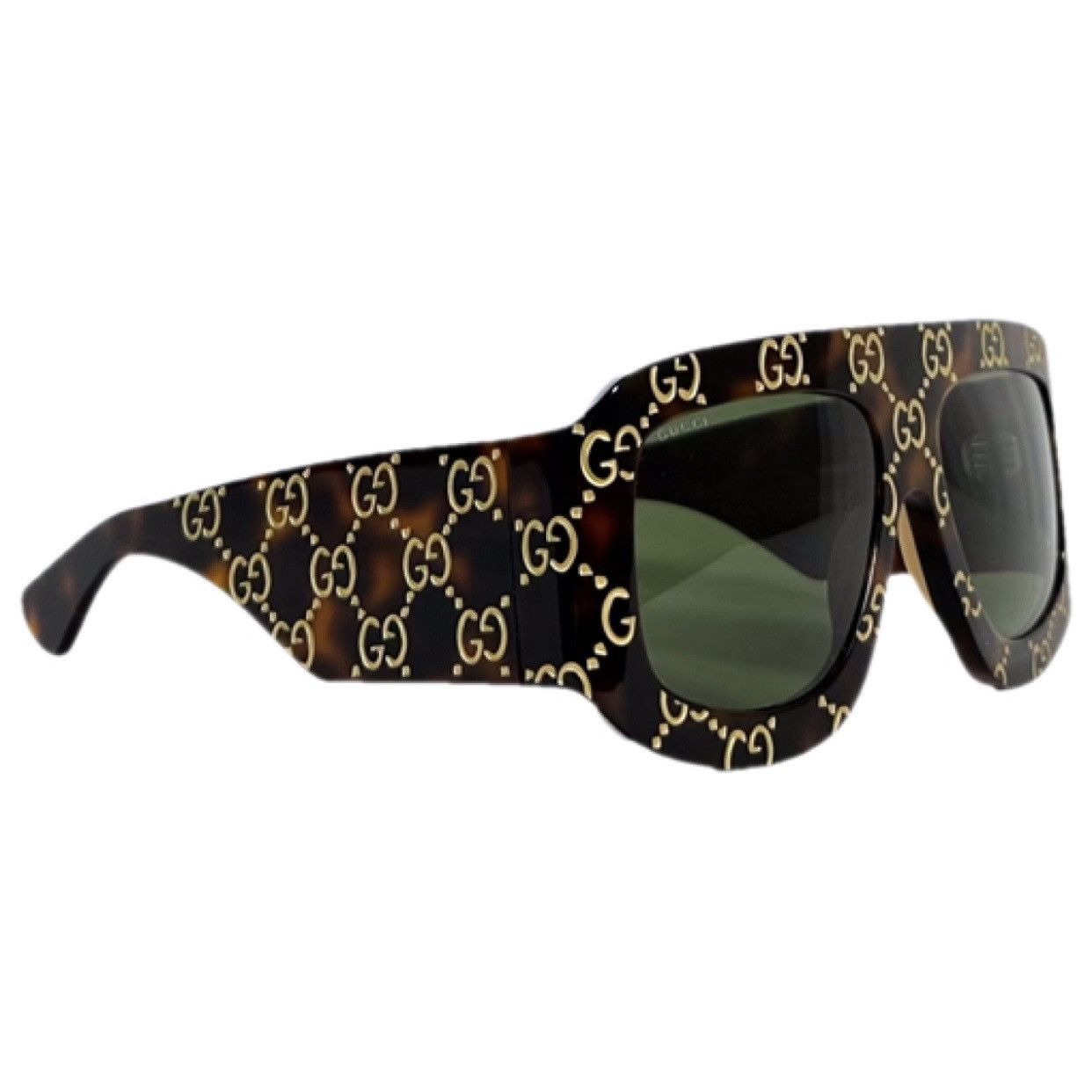 Gucci Gucci monogram acetate sunglasses Shield. Size ONE SIZE - 1 Thumbnail
