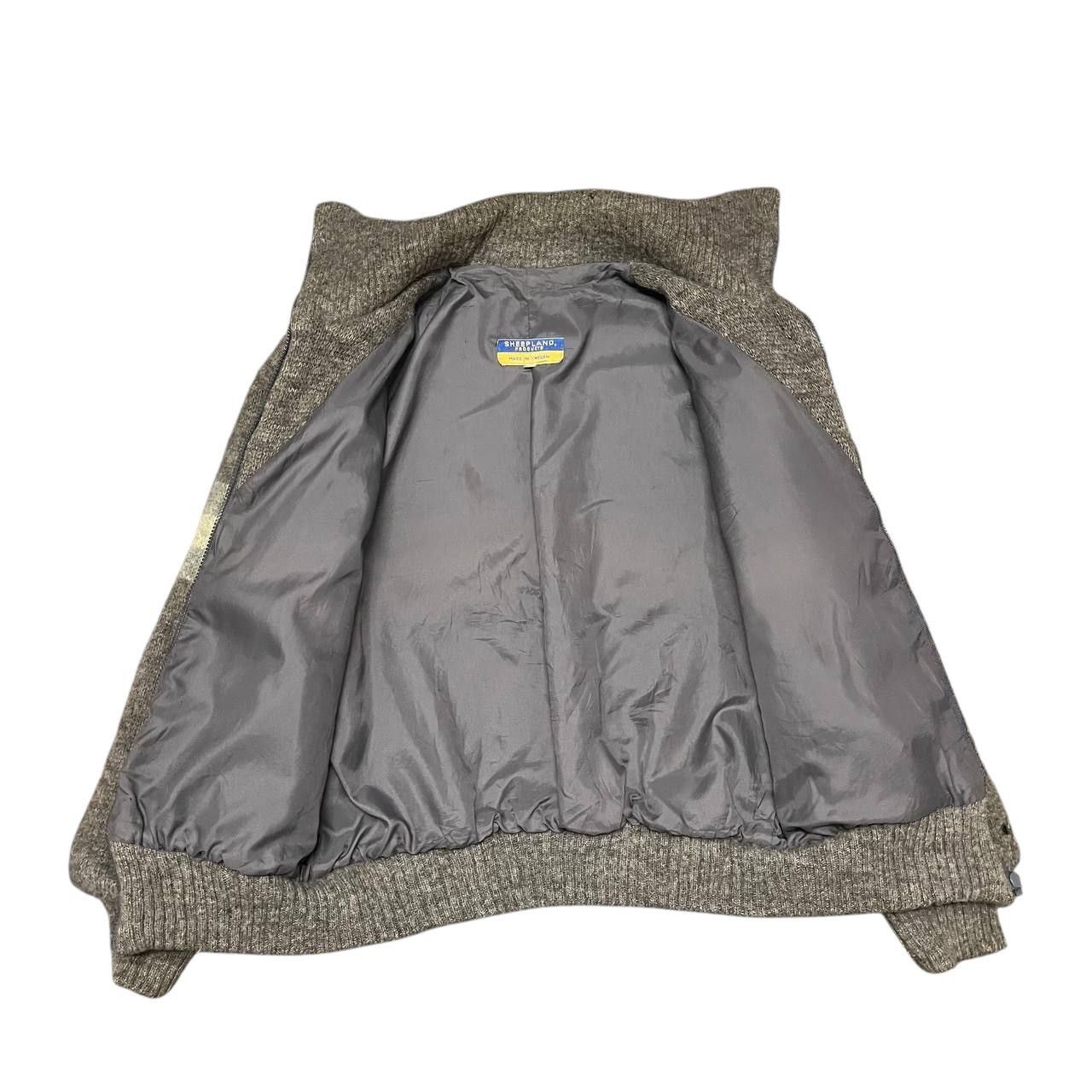 Vintage Vintage Sheepland Products Wool Bomber Jacket Size US M / EU 48-50 / 2 - 8 Thumbnail