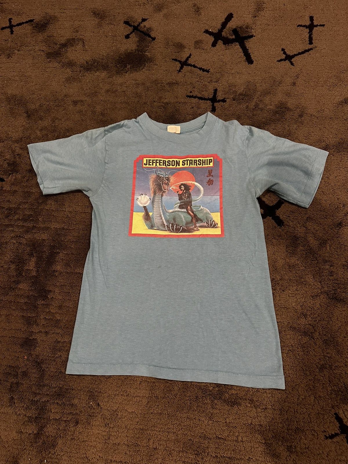 Band Tees × Vintage Vintage 1976 “Jefferson Starship” Rare Band Tee Size US S / EU 44-46 / 1 - 1 Thumbnail