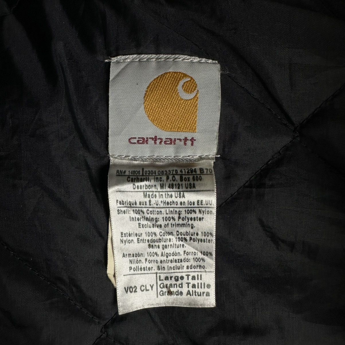 Carhartt VINTAGE CARHARTT VO2 CLY DISTRESSED VEST JACKET Size US L / EU 52-54 / 3 - 9 Thumbnail
