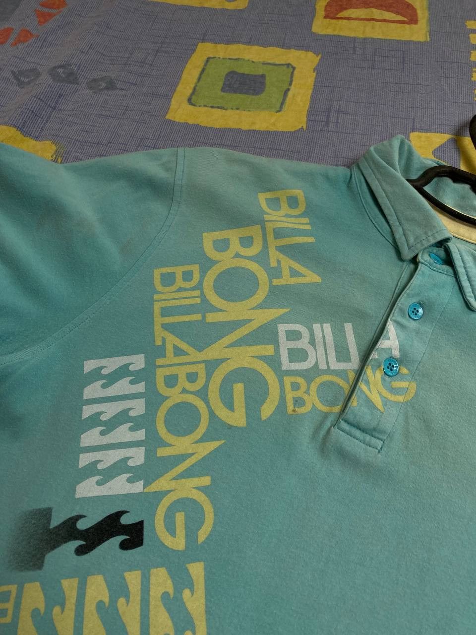 Billabong Vintage Billabong Big Logo T Shirt Tee Y2K Size US M / EU 48-50 / 2 - 4 Thumbnail