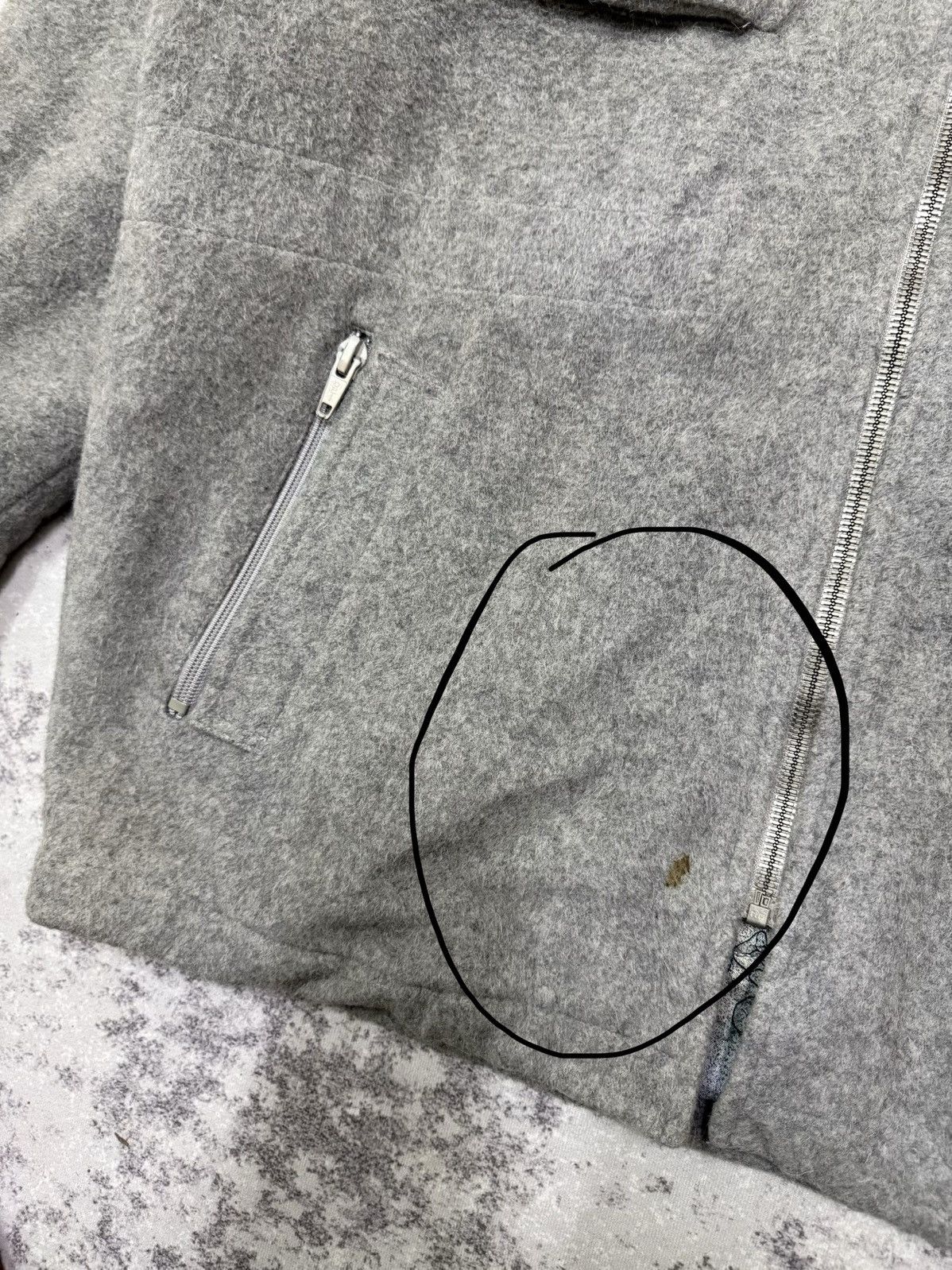 Iceberg Vintage 90s Iceberg Tunes Riri Opti Zipper Wool Jacket Hodie Size US XL / EU 56 / 4 - 4 Thumbnail