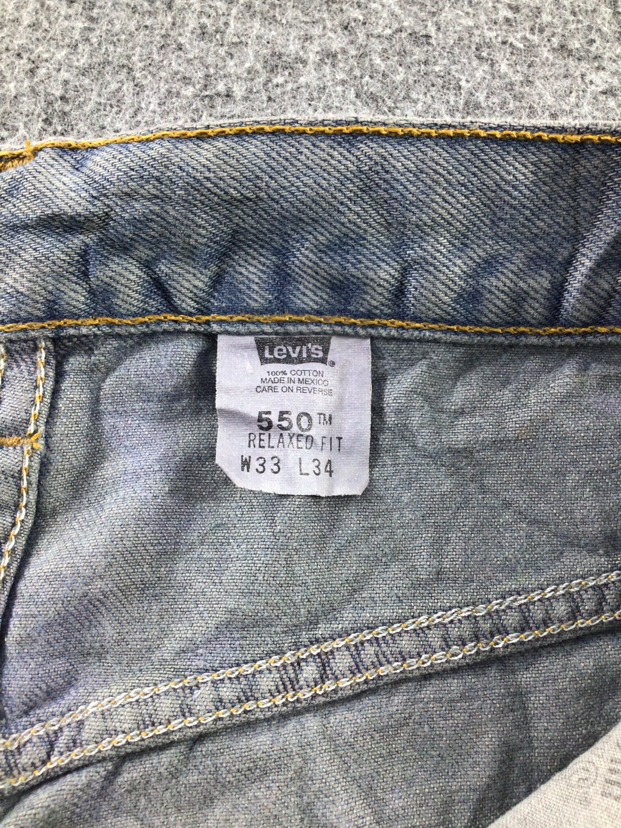 Levi's Vintage Levis 550 Jeans-J721 Size US 32 / EU 48 - 9 Thumbnail