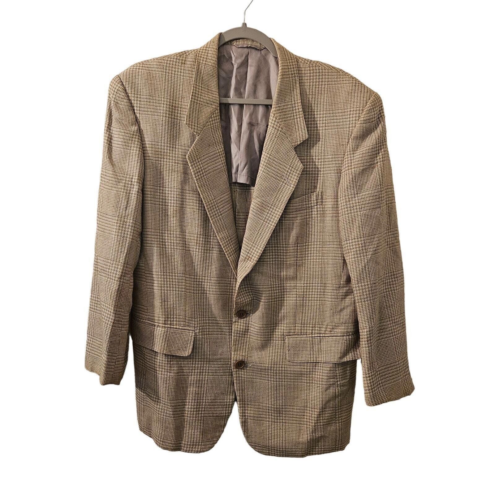 Christian Dior Monsieur Vintage Christian Dior Monsieur Plaid Blazer-Chest 40" Size US L / EU 52-54 / 3 - 1 Thumbnail