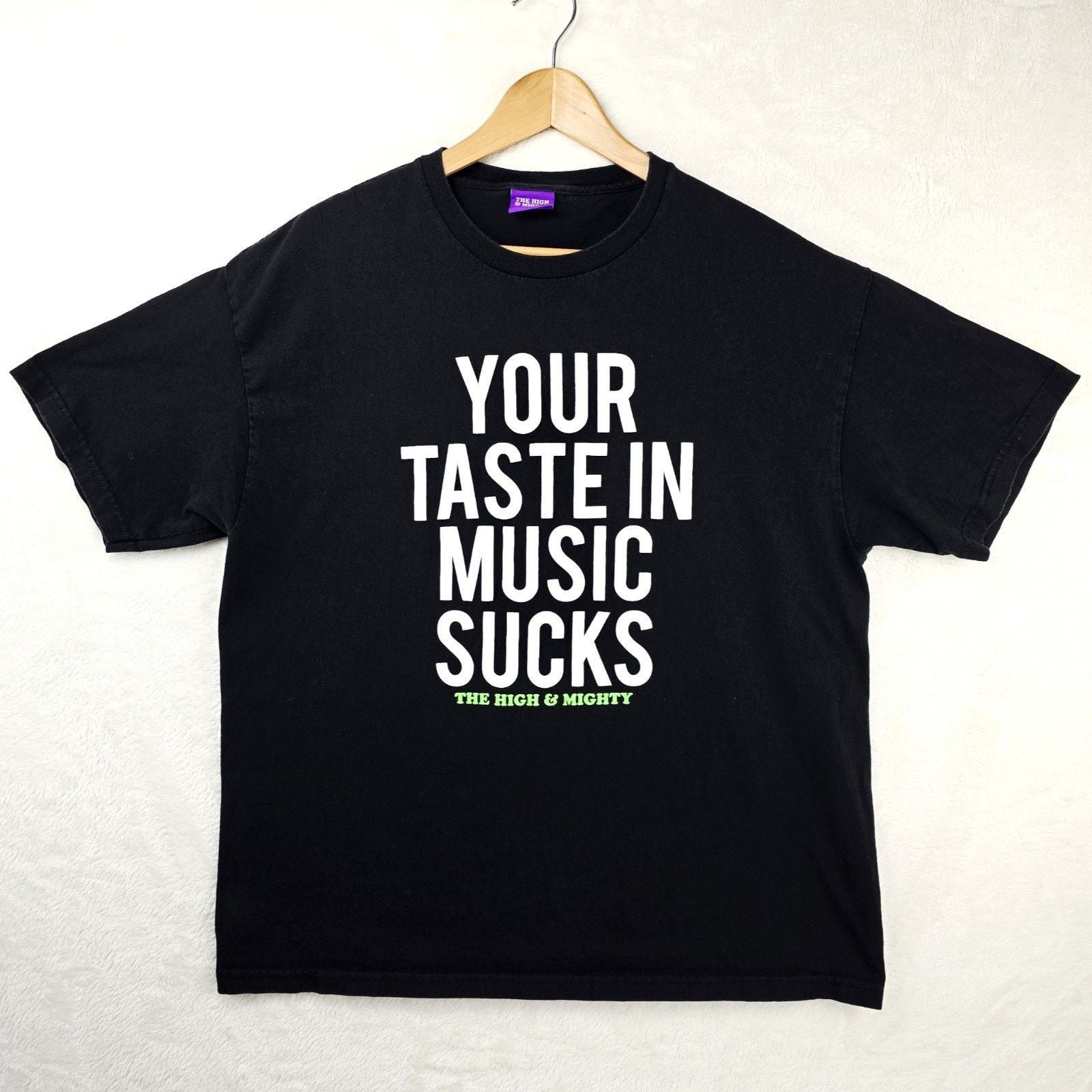 Other The High and Mighty Shirt Mens XL Your Taste In Music Sucks Size US XL / EU 56 / 4 - 1 Thumbnail