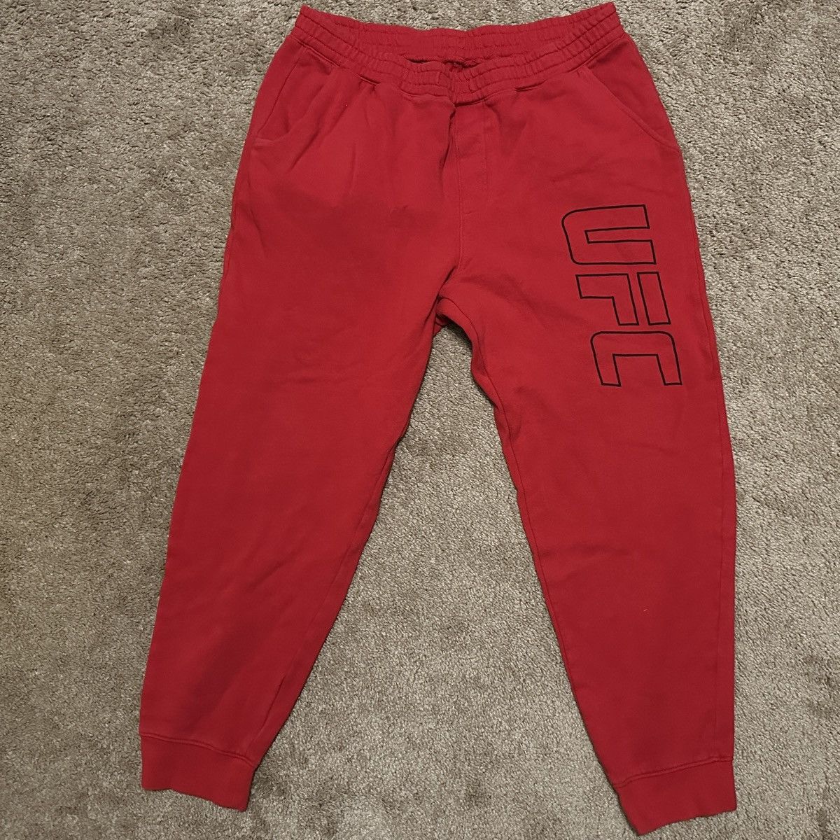 UFC × Vintage UFC Sweatpants Y2K Grunge Crazy Rare Size US 32 / EU 48 - 1 Thumbnail