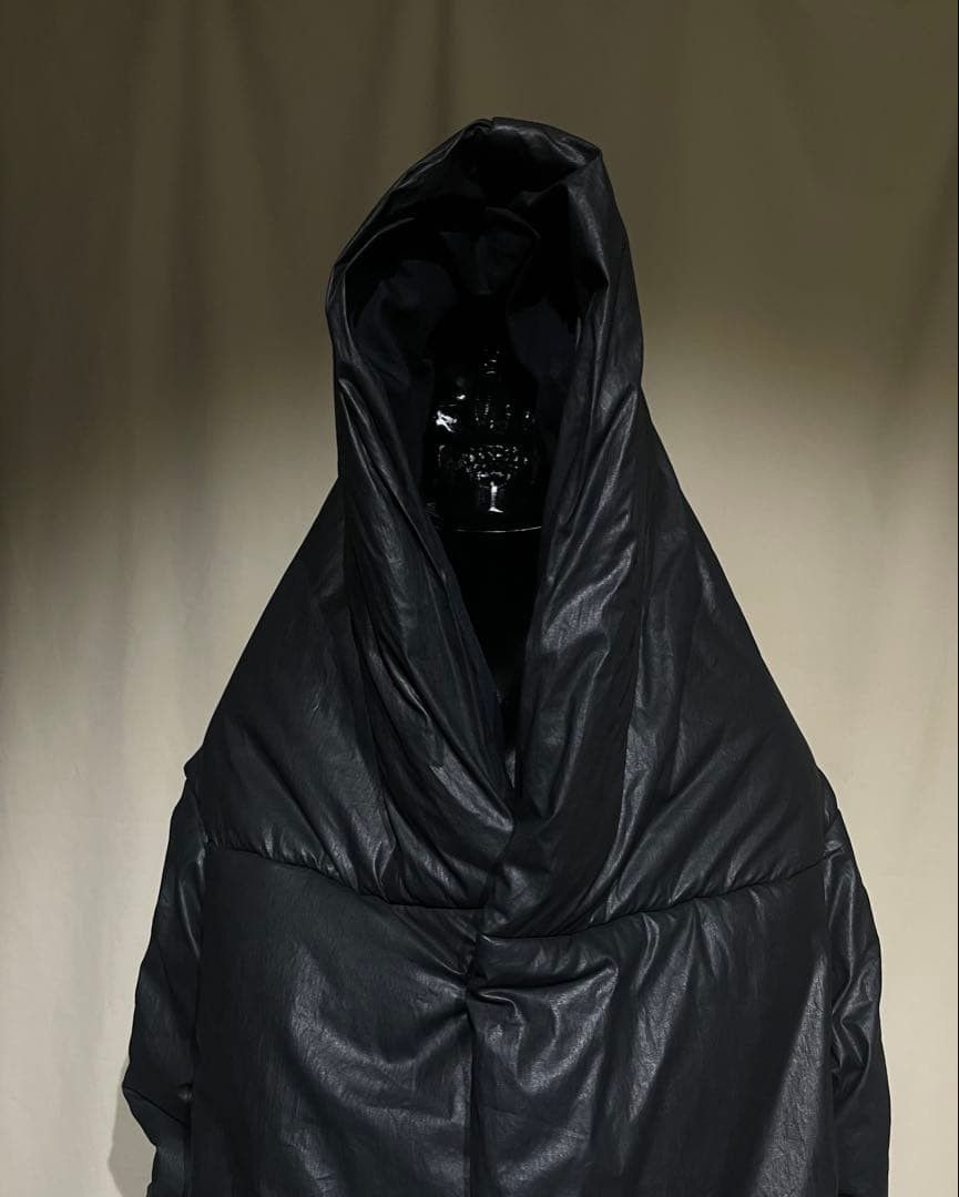 Barbara I Gongini Barbara I Gongini - ‘Coal MAN’ Coated Deformed Puffer Jacket Size US M / EU 48-50 / 2 - 3 Thumbnail