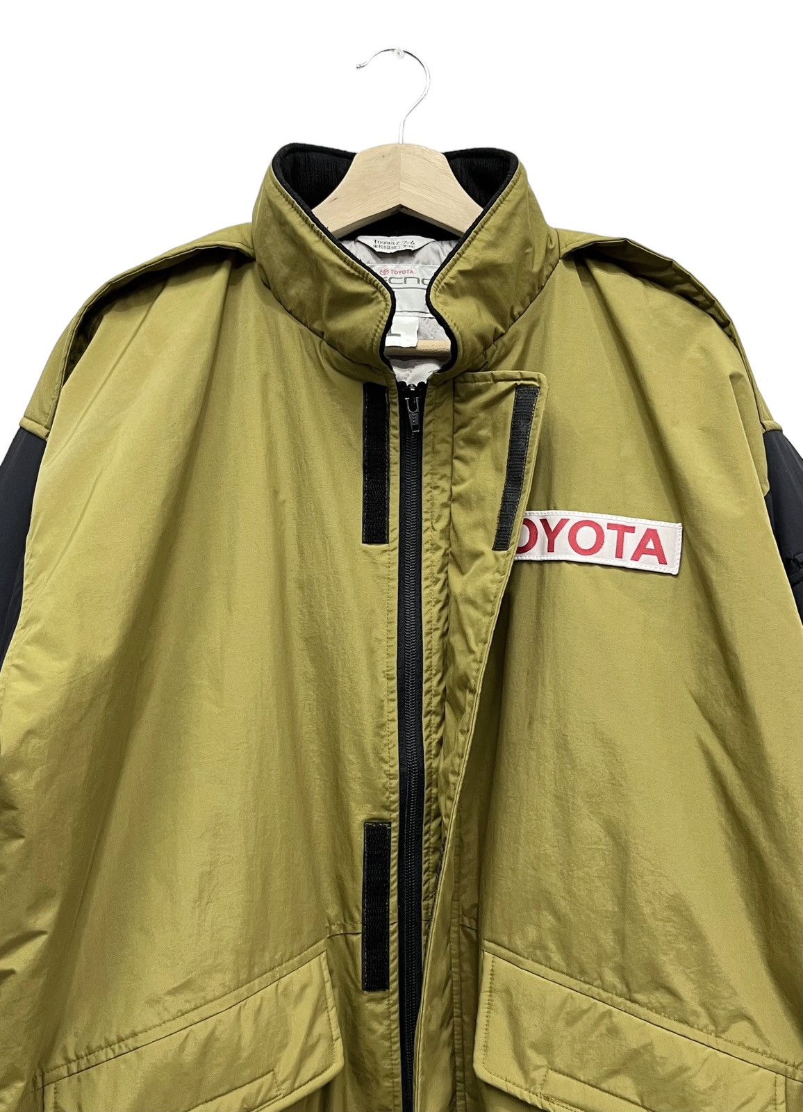 Vintage 🔥TRD TOM’S🔥Vtg 90’s TOYOTA TECNO JAPAN Quitted Lined Parka Size US L / EU 52-54 / 3 - 7 Thumbnail
