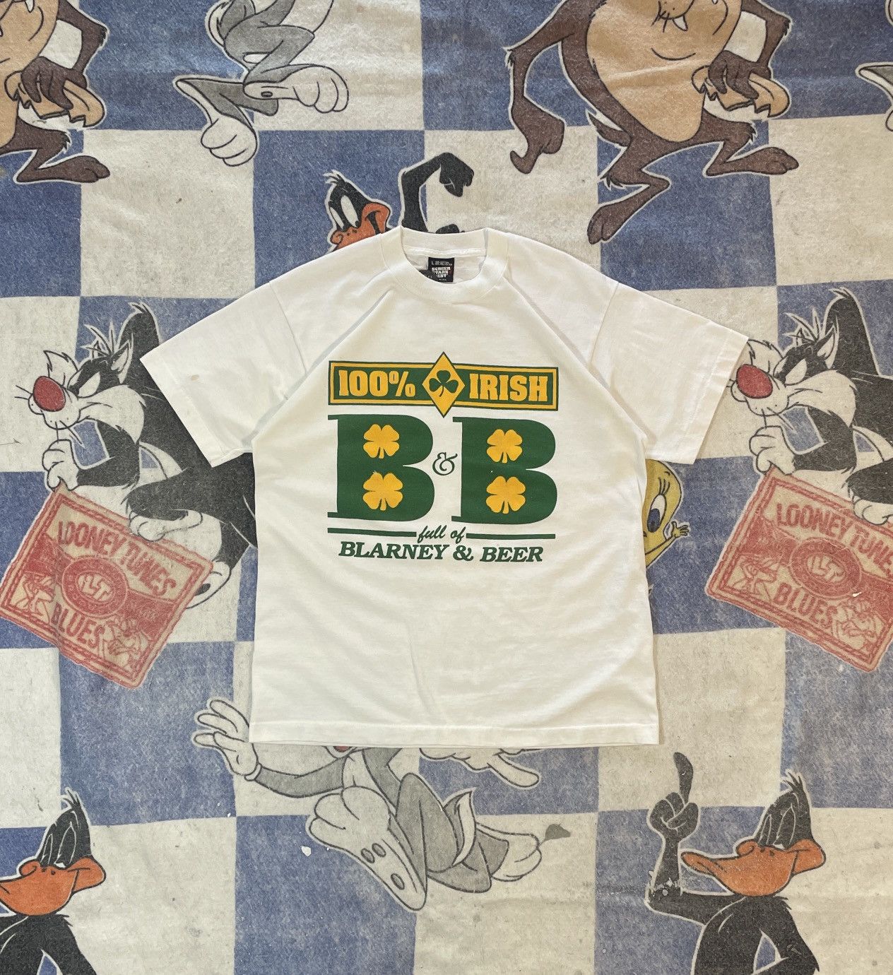 Vintage Vintage Irish beer tee Size US L / EU 52-54 / 3 - 1 Thumbnail