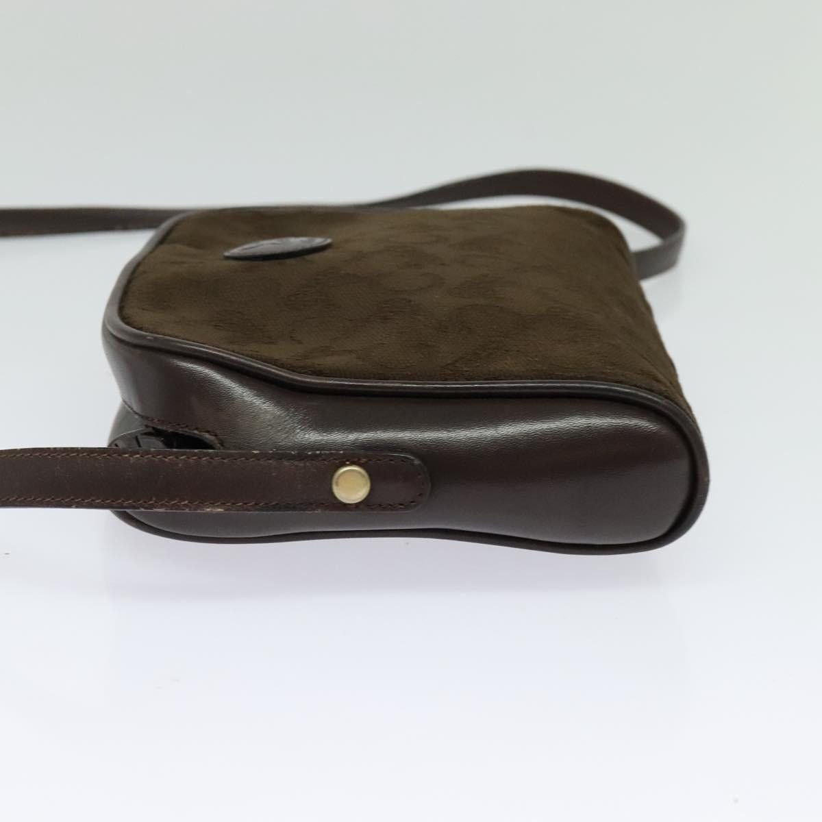 Celine CELINE C Sulky Shoulder Bag Canvas Brown Gold Size ONE SIZE - 4 Thumbnail