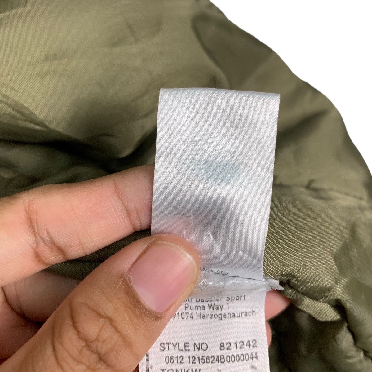 Puma PUMA Four Pocket Hooded Green Jacket #1126-C51 Size US L / EU 52-54 / 3 - 20 Thumbnail