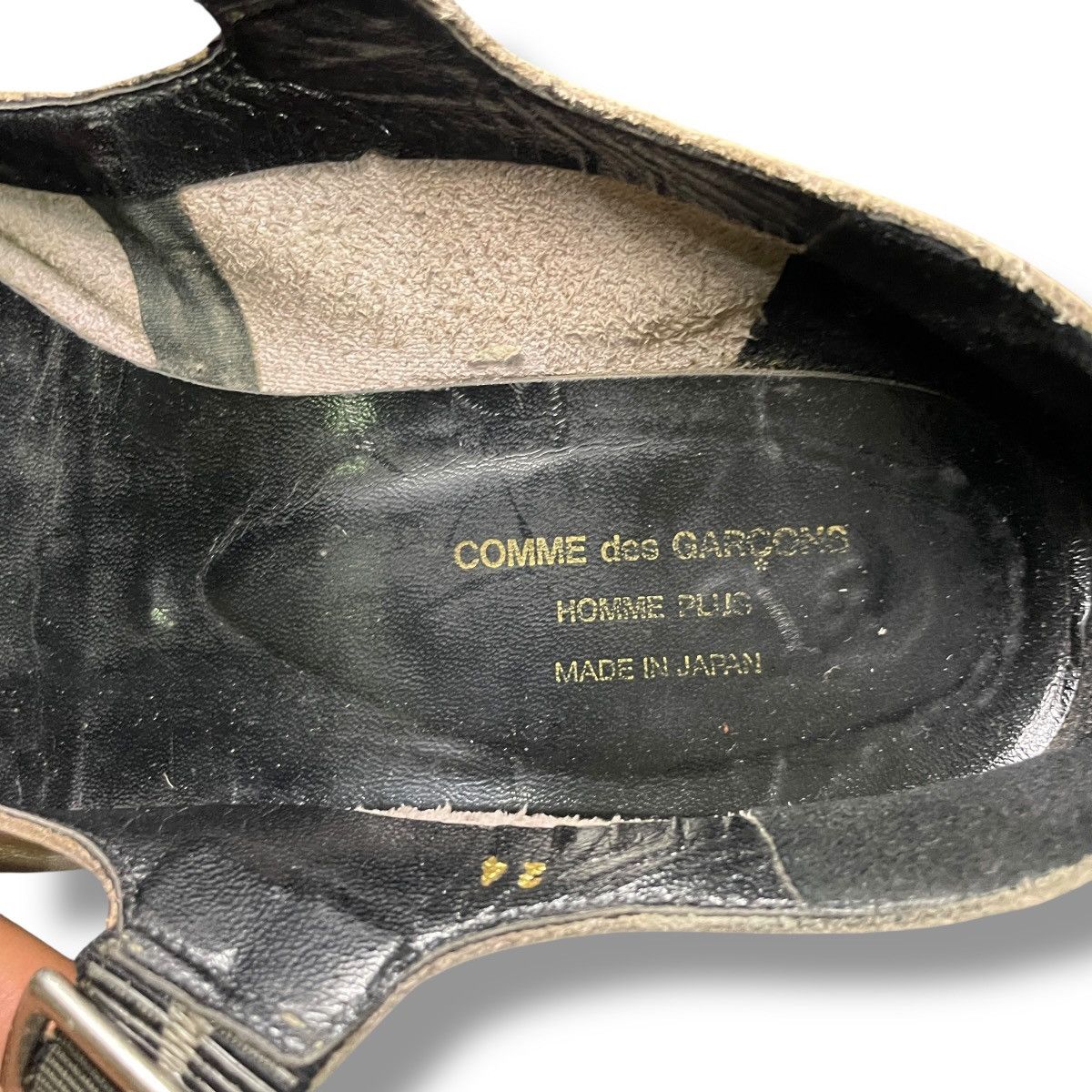 Comme des Garcons Homme Plus RARE Comme des Garcons Homme Plus Square Toe Mary Janes Size US 7.5 / IT 37.5 - 9 Thumbnail