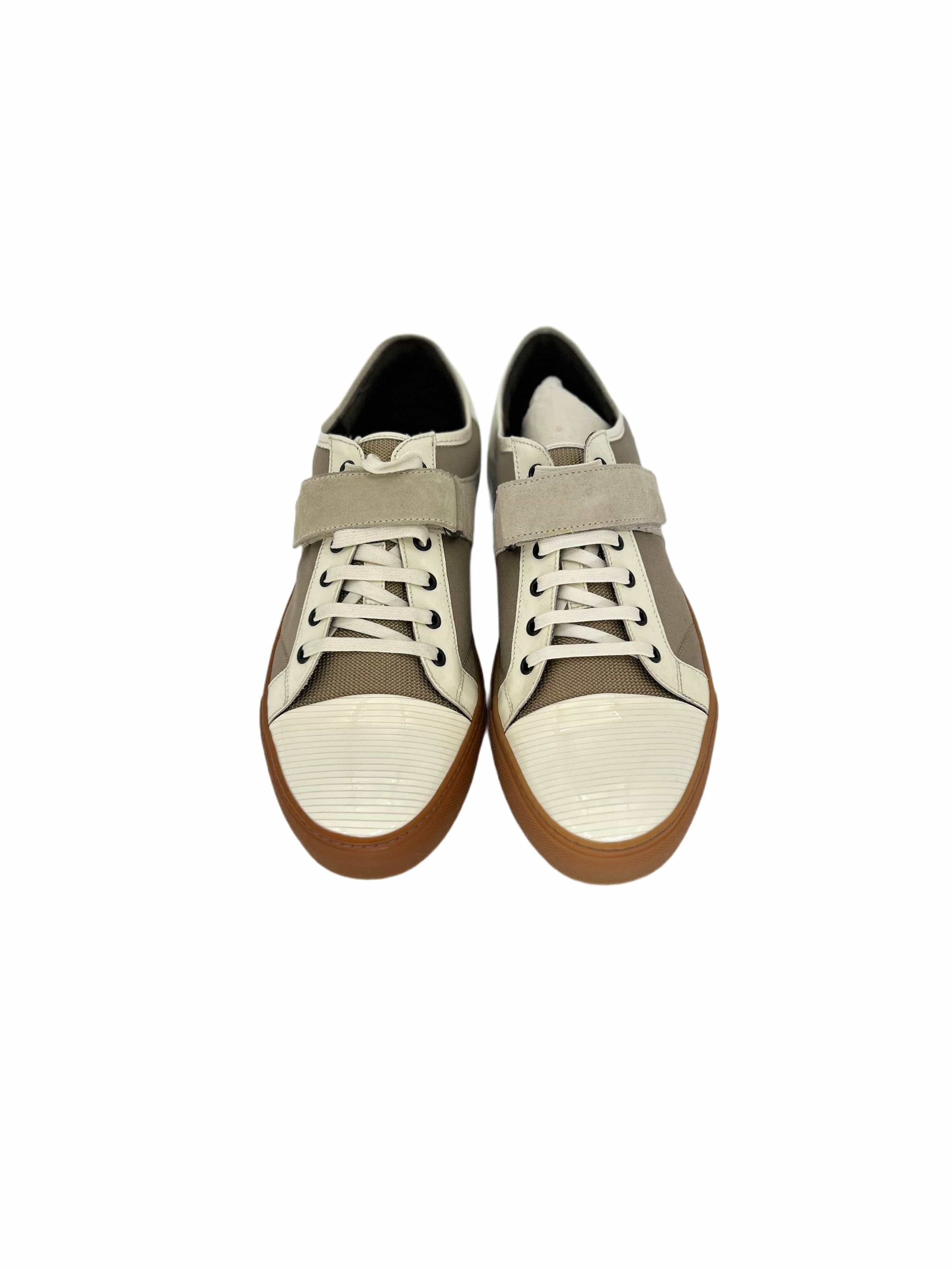 Lanvin Lanvin Bi Fabric / multi Colour Velcro Strap Sneaker Size US 10 / EU 43 - 3 Thumbnail
