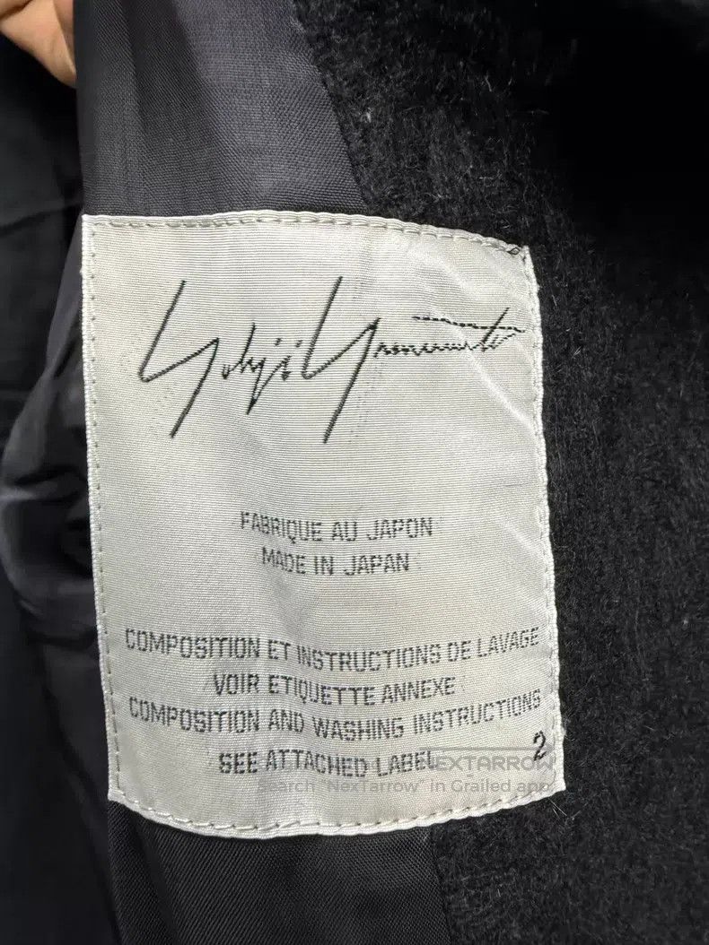 Yohji Yamamoto Yohji Yamamoto Main Line Coarse Wool Coat Size US M / EU 48-50 / 2 - 8 Thumbnail