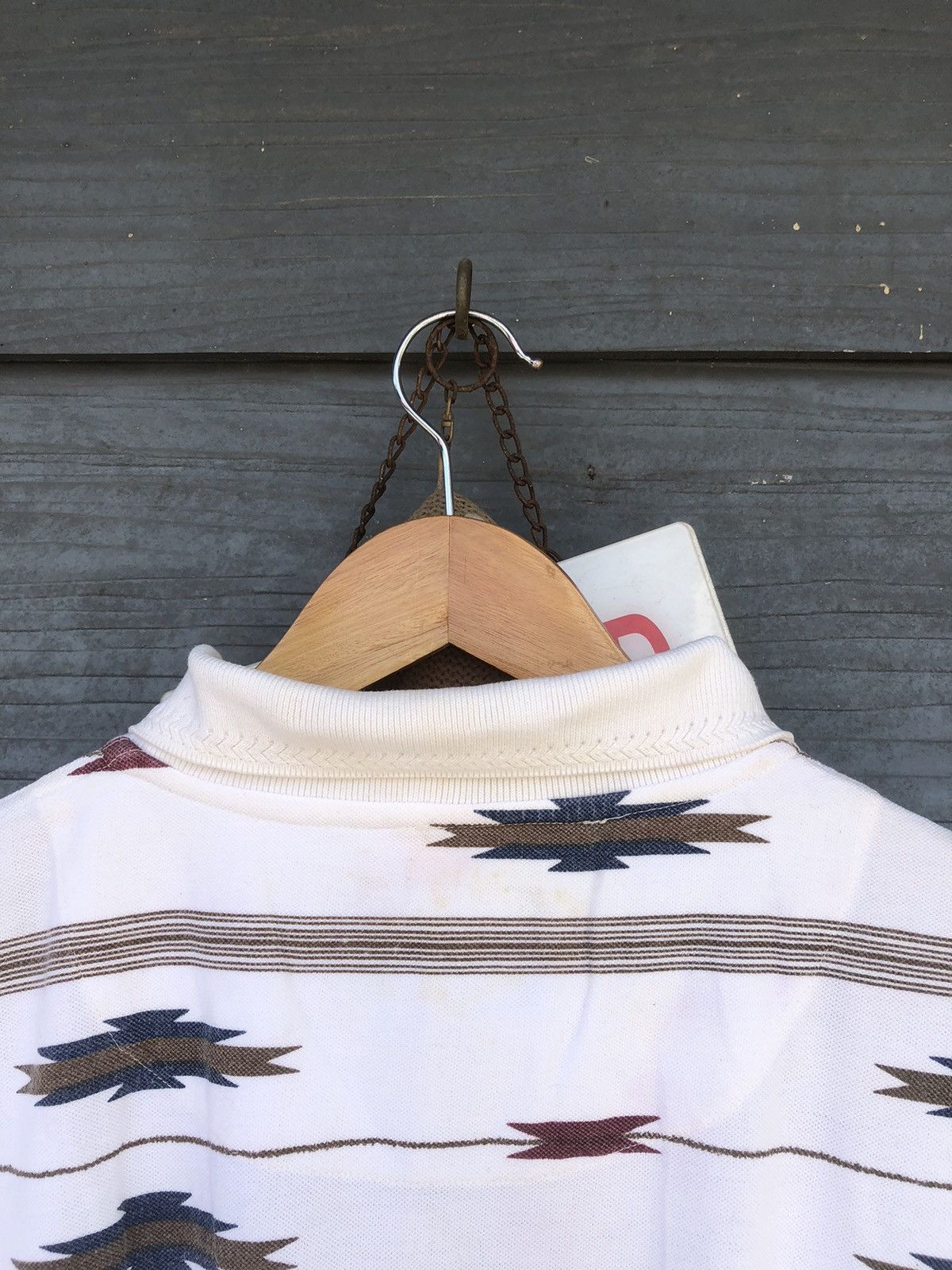 Wrangler Vintage OVP Wrangler Navajo Western Polo Shirt Size US XL / EU 56 / 4 - 8 Thumbnail