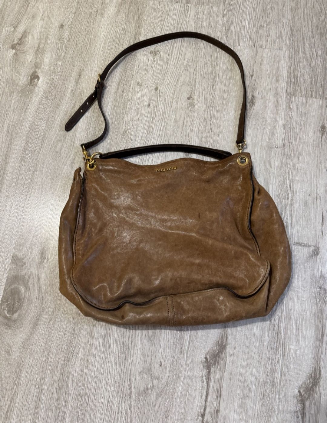 Miu Miu Miu Miu Vintage Leather Bag Size ONE SIZE - 1 Thumbnail