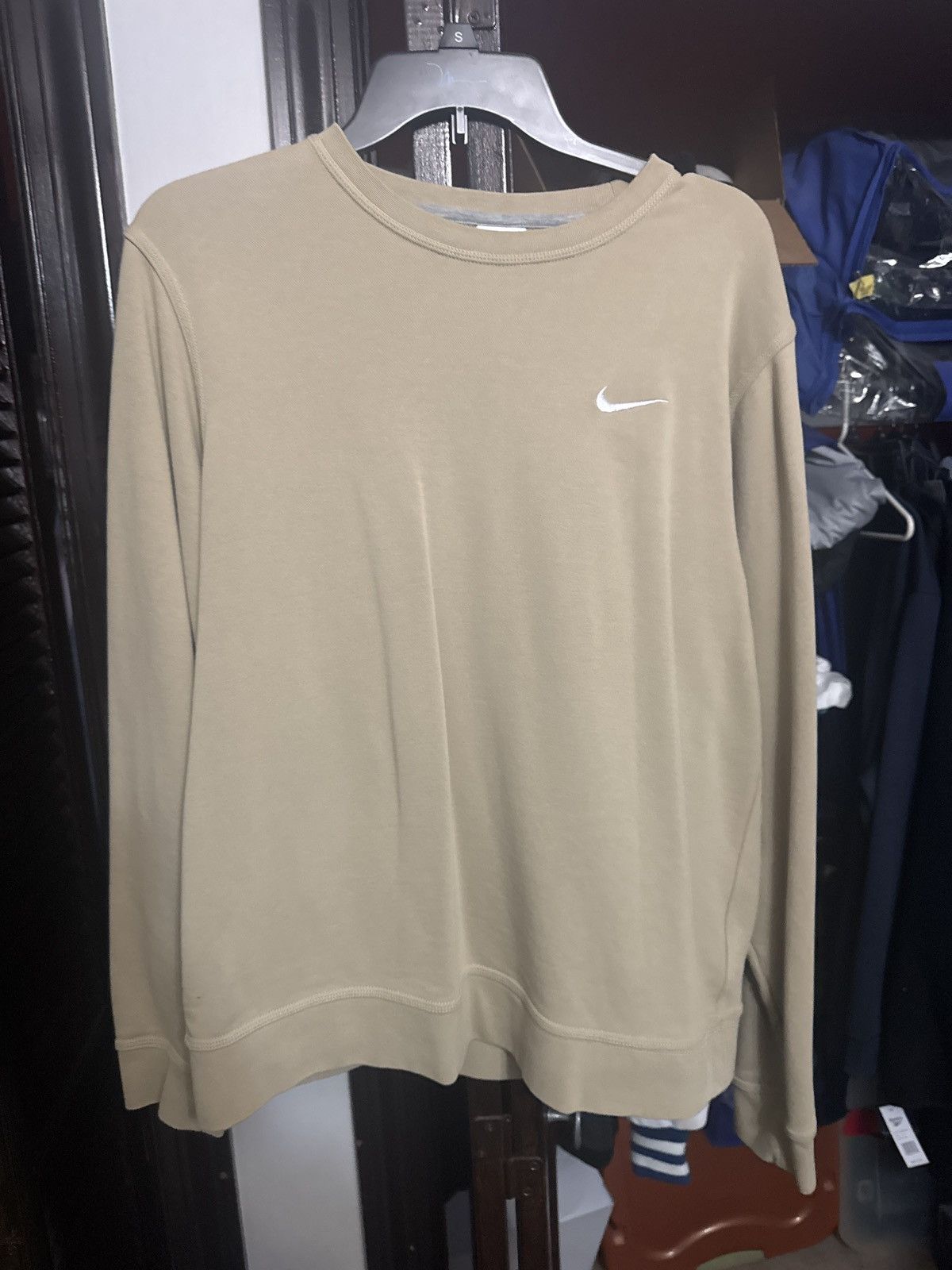 Nike Nike Crewneck Beige Size US L / EU 52-54 / 3 - 3 Thumbnail