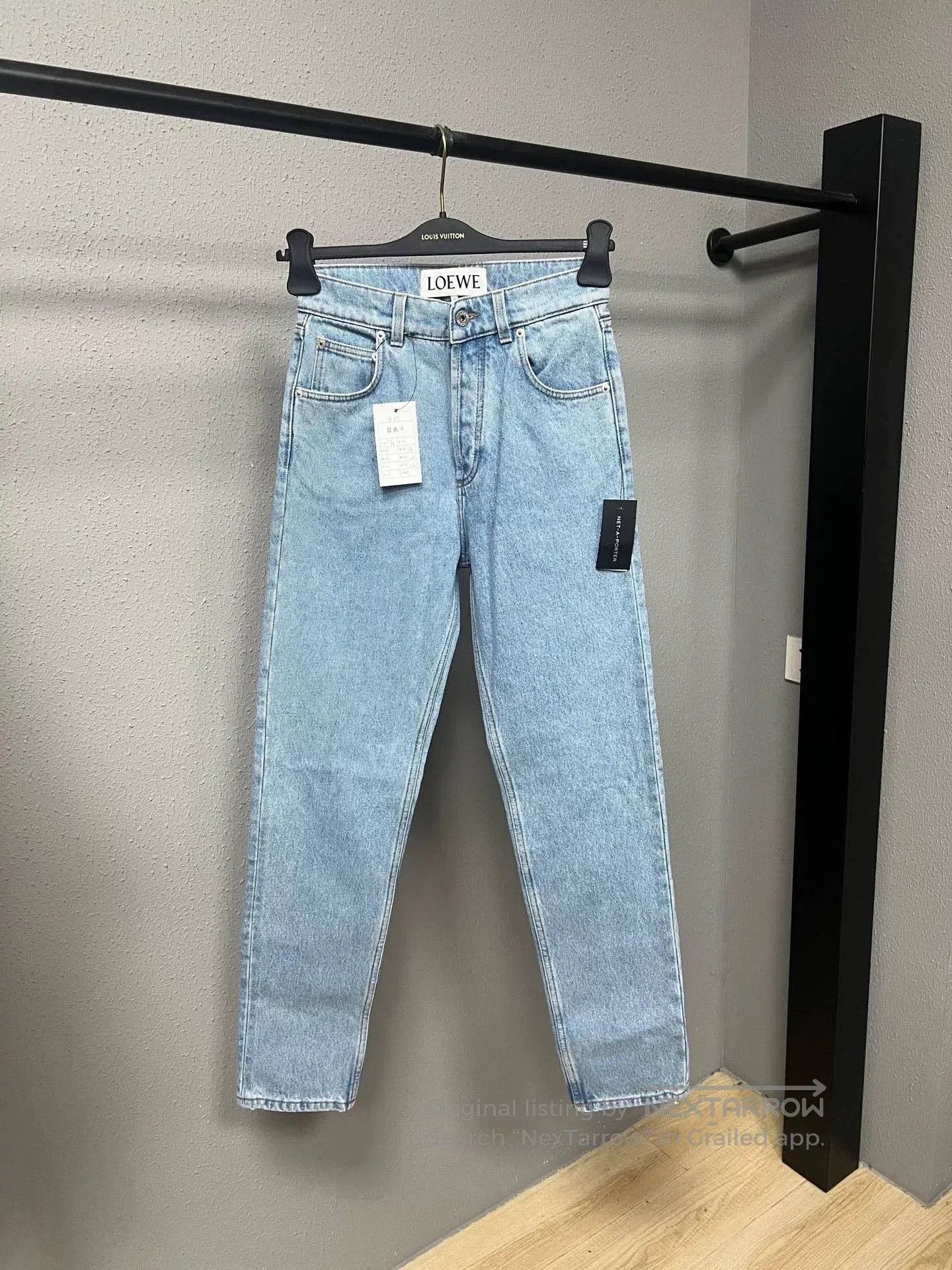 Loewe Denim Pants in Light Blue.