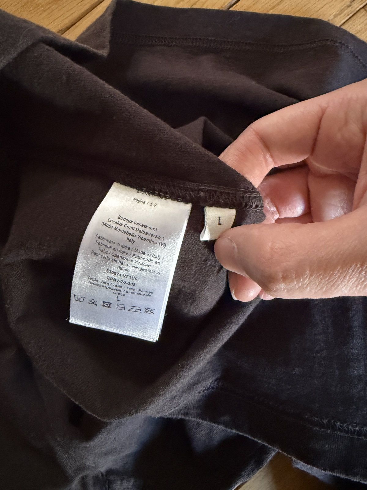 Bottega Veneta Bottega Veneta AW2020 T Shirt Size US L / EU 52-54 / 3 - 5 Thumbnail