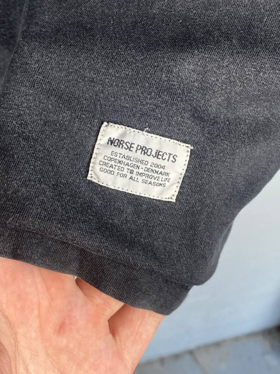 Norse Projects × Vintage Norse Projects Big Logo Faded T Shirt Size US M / EU 48-50 / 2 - 6 Thumbnail