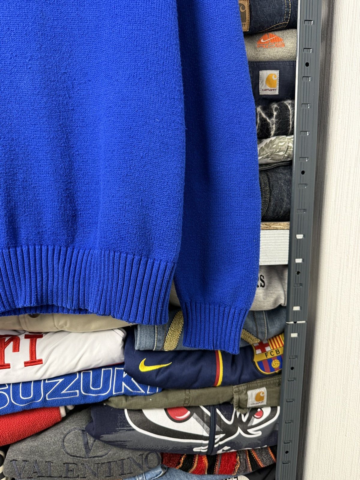 Polo Ralph Lauren Vintage Polo Ralph Lauren 1/4 Zip Knit Sweater Old Money Size US L / EU 52-54 / 3 - 7 Thumbnail
