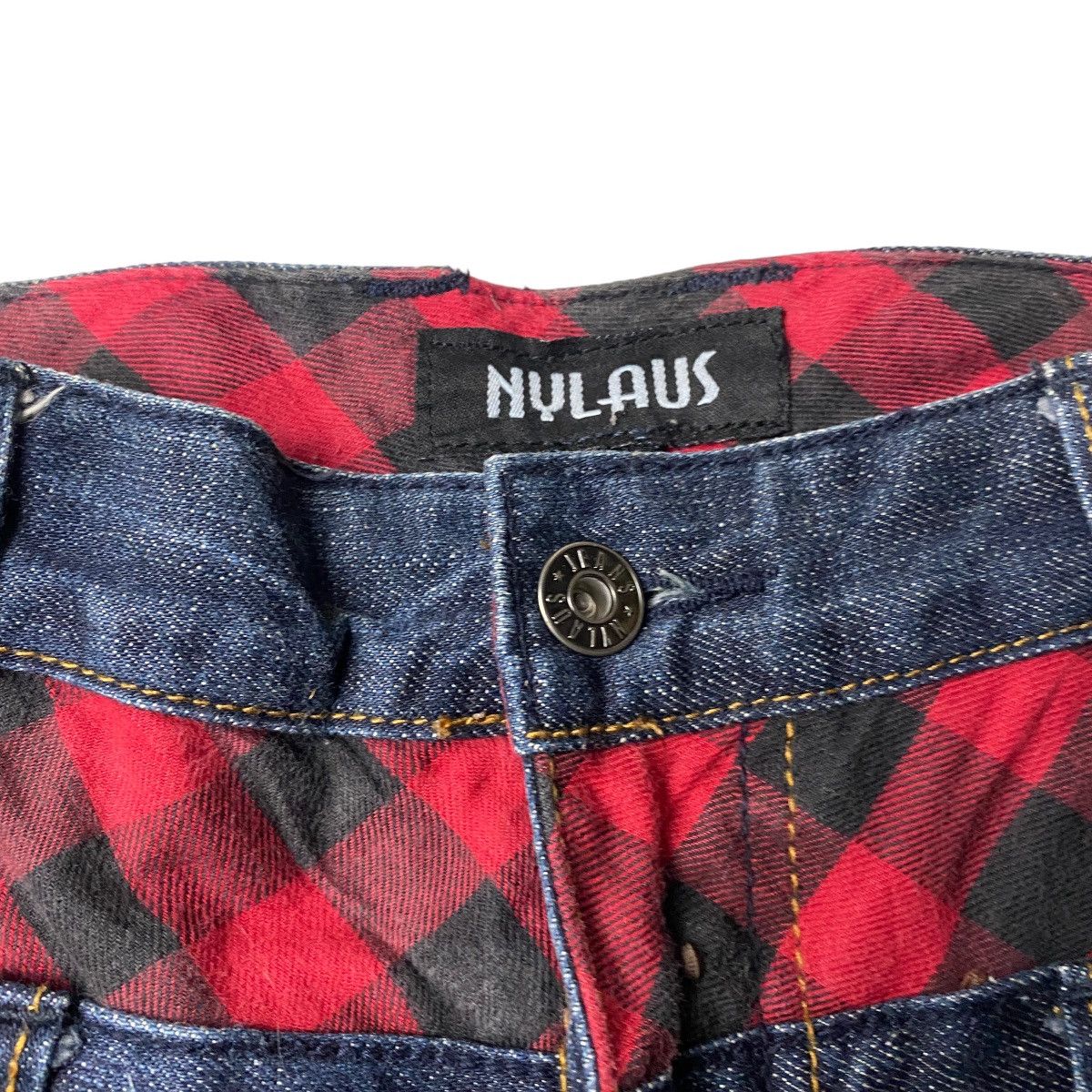 2000's Nylaus Double Waist Seawash Shorts