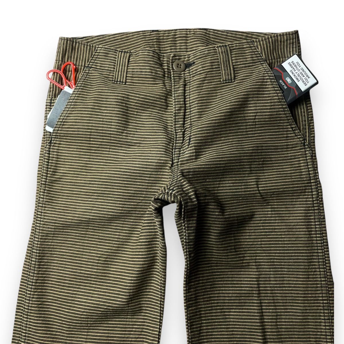 Johnbull 🇯🇵 VINTAGE JOHN BULL STRIPES PANTS Size US 30 / EU 46 - 3 Thumbnail