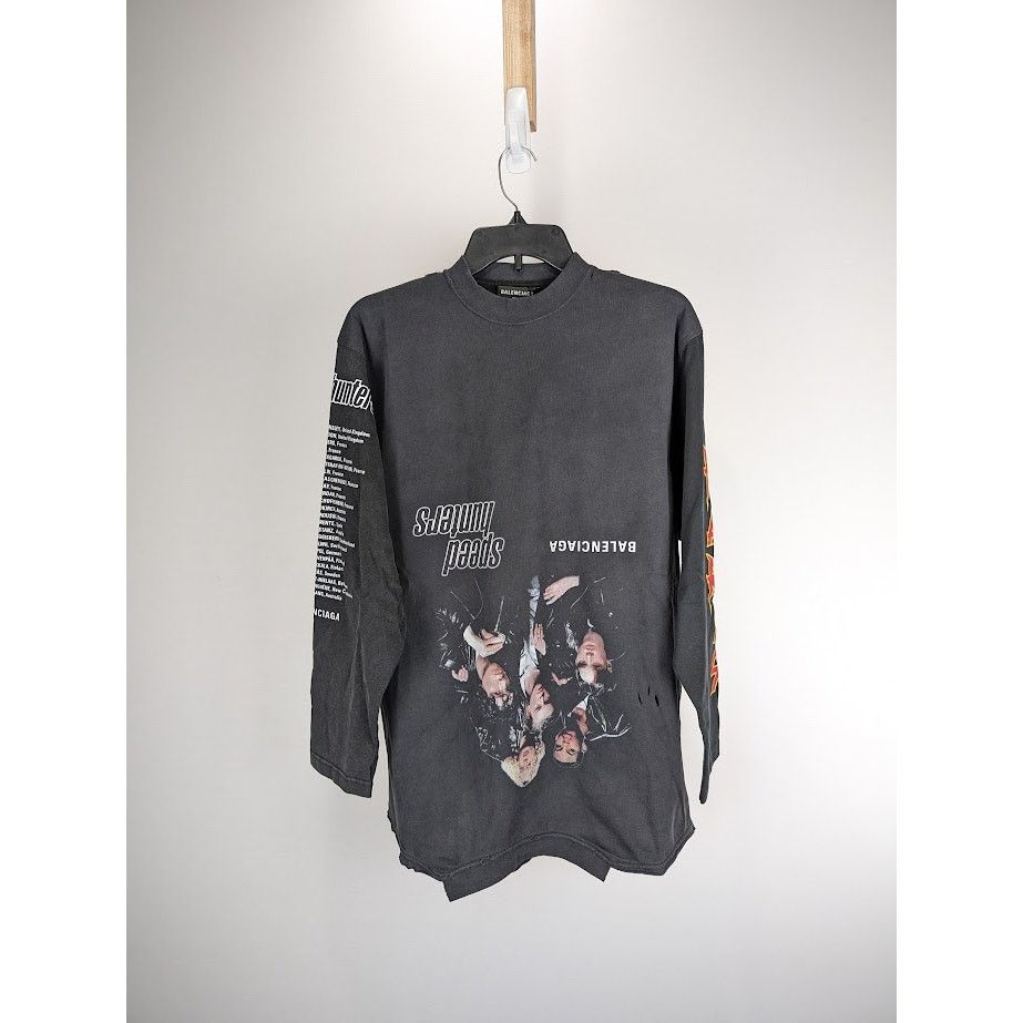 o1rshd1 Speed Hunter Long Sleeve T-Shirt in Black